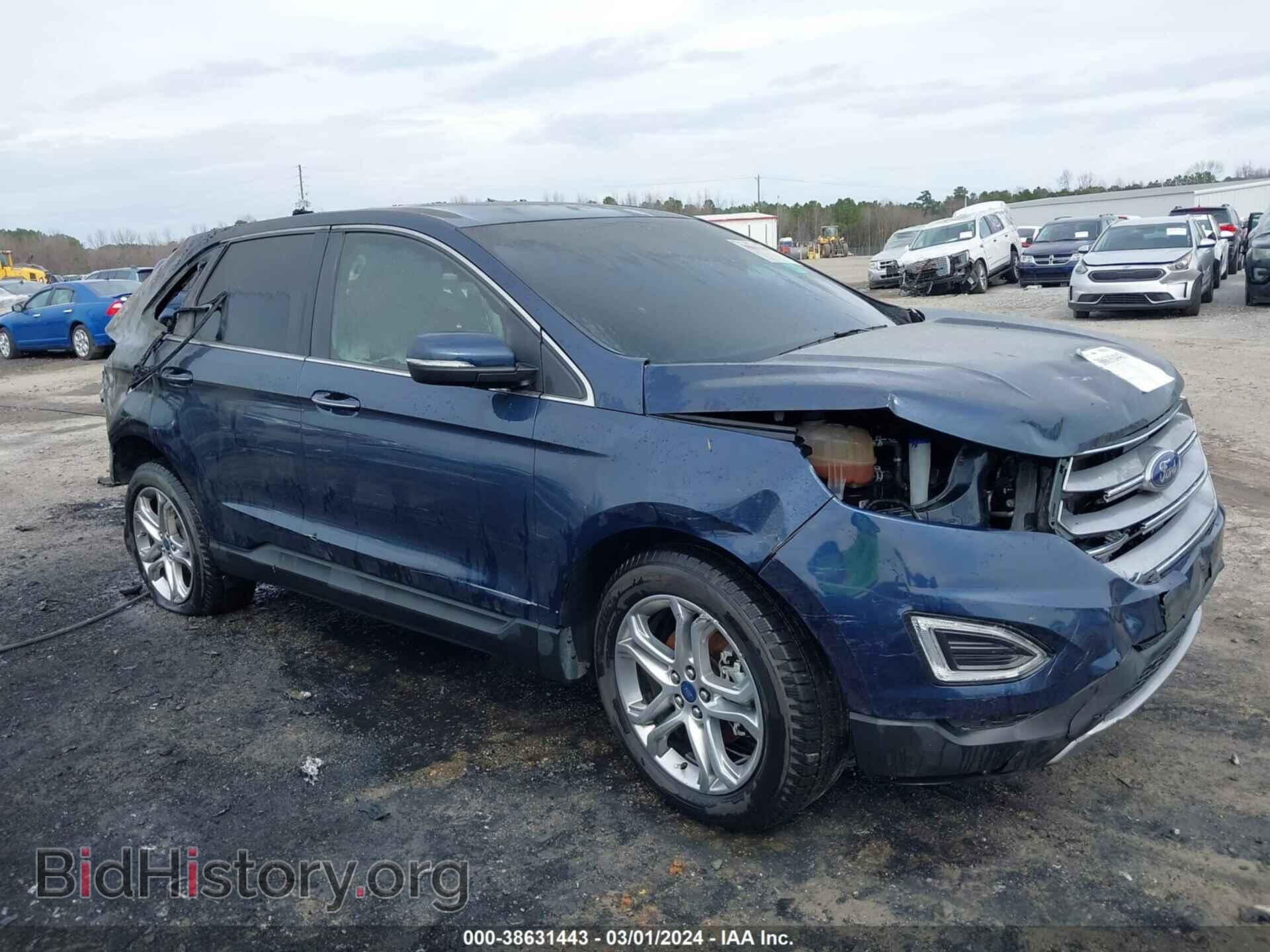 Фотография 2FMPK3K92HBB14660 - FORD EDGE 2017