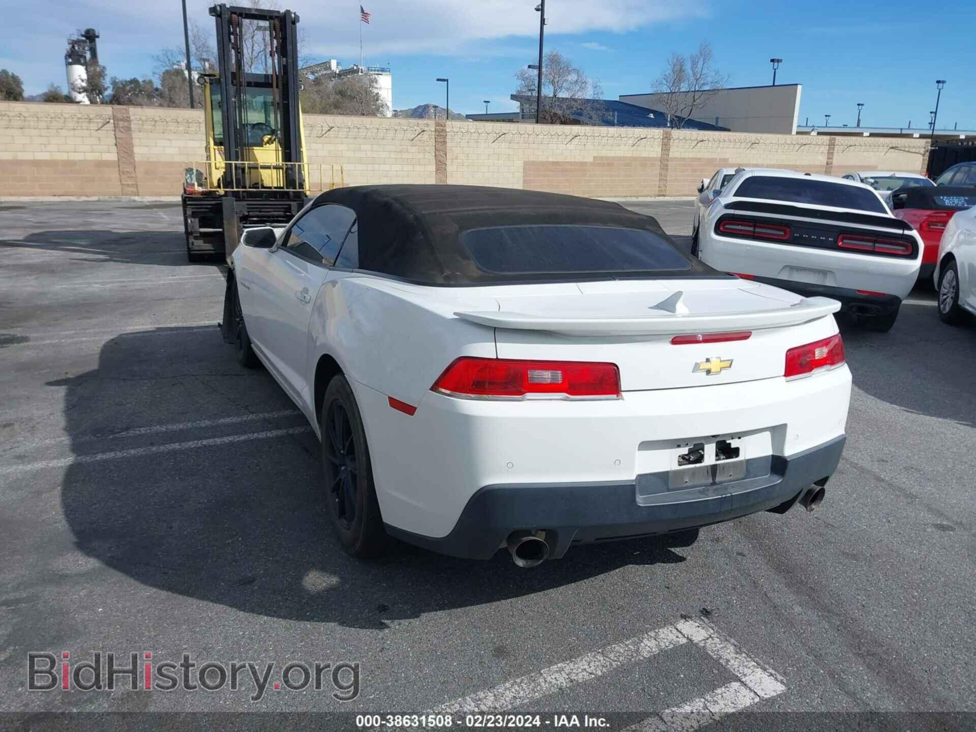 2014 CHEVROLET CAMARO - VIN: 2G1FB3D34E9273085 - Фото 3