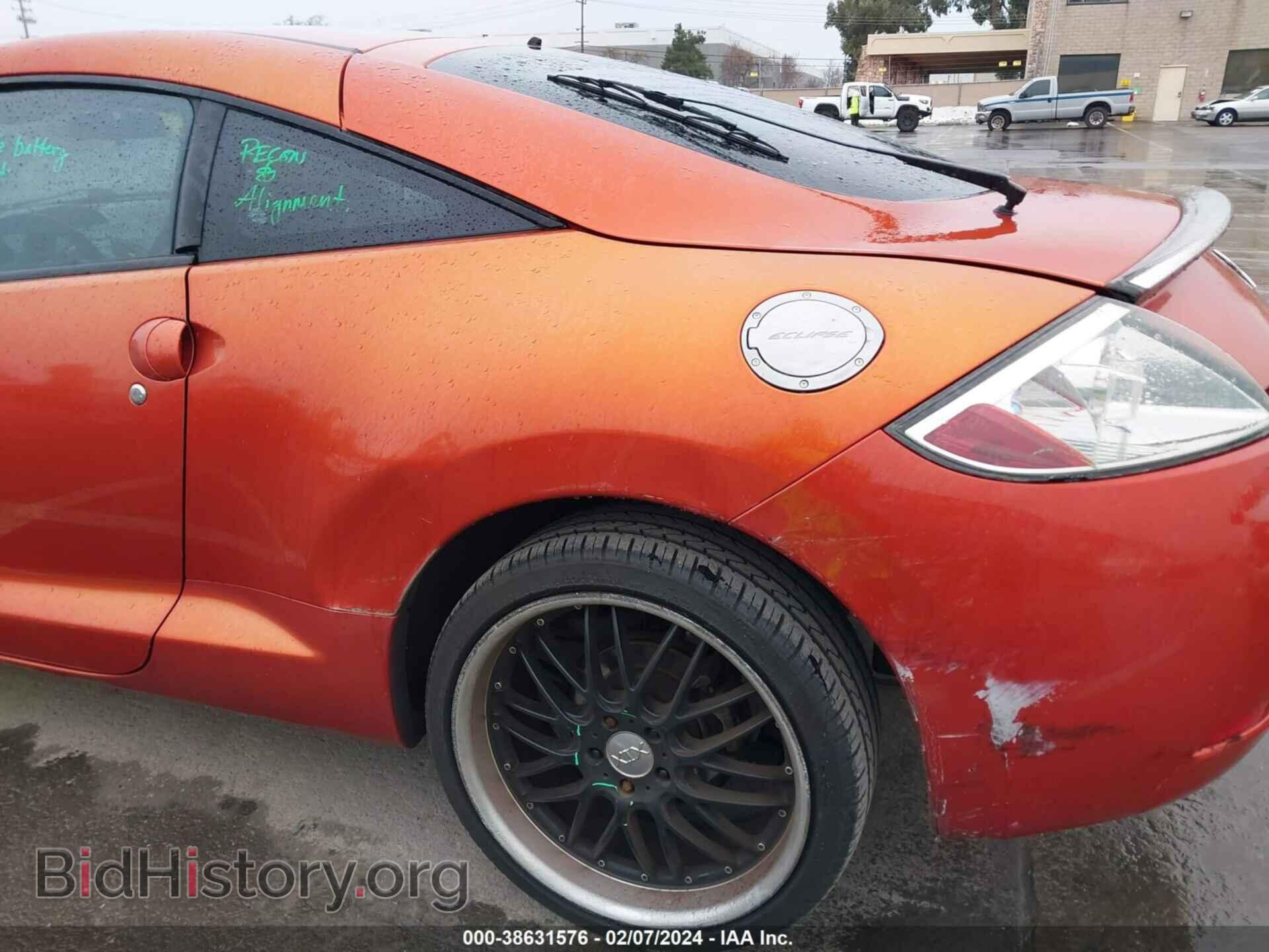 2007 MITSUBISHI ECLIPSE - VIN: 4A3AK24F07E017528 - Фото 6