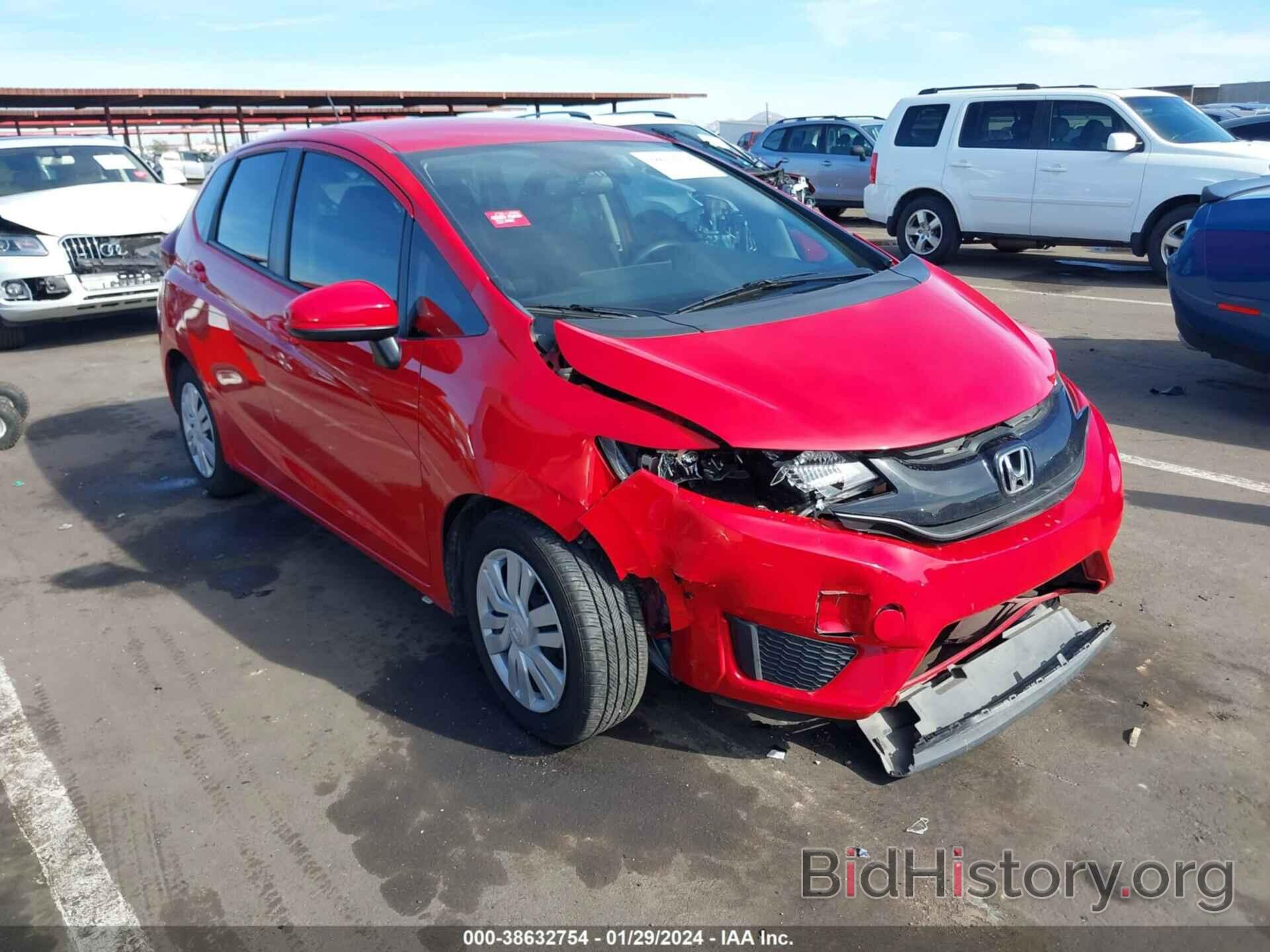 Фотография JHMGK5H57GX021062 - HONDA FIT 2016