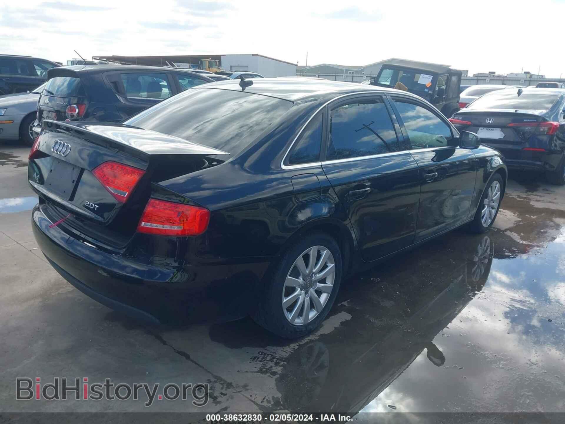 2012 AUDI A4 - VIN: WAUDFAFL4CN016696 - Фото 4