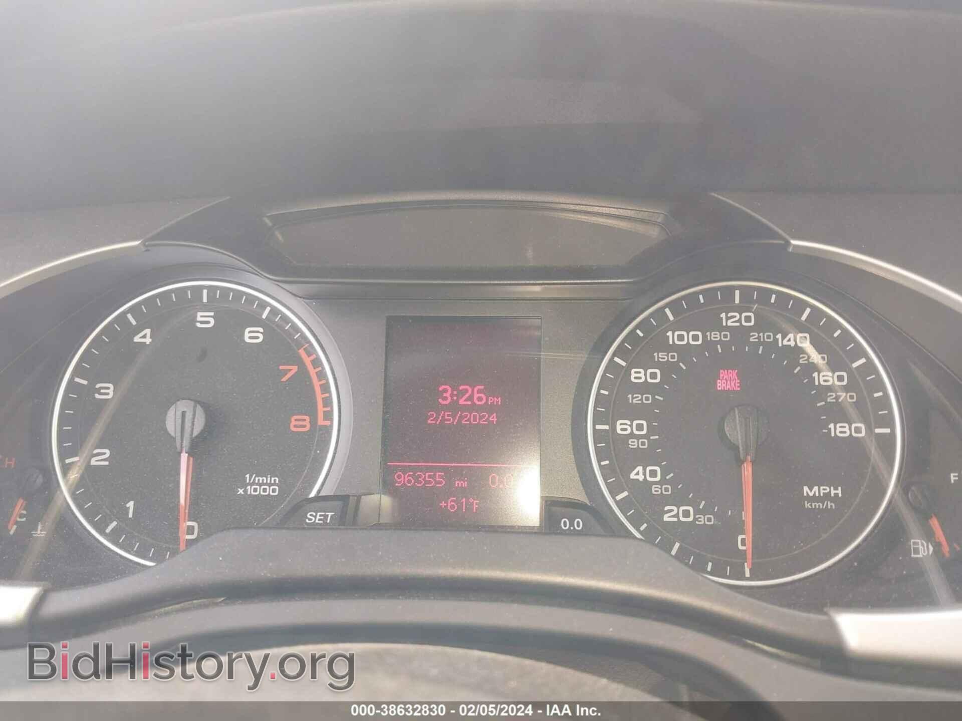 2012 AUDI A4 - VIN: WAUDFAFL4CN016696 - Фото 7