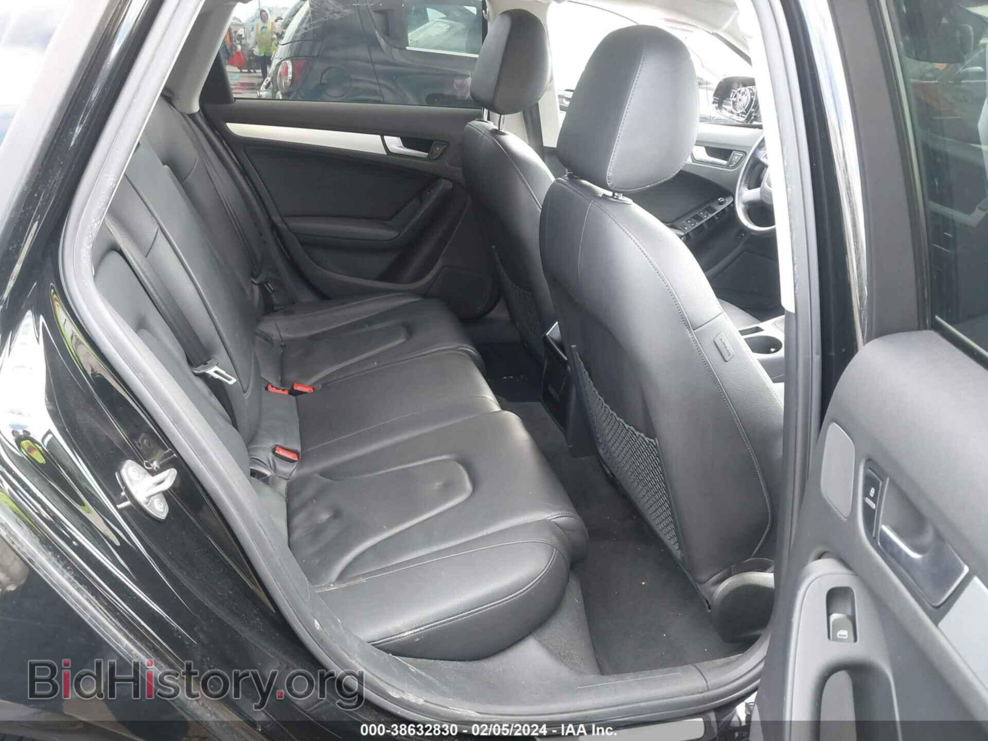 2012 AUDI A4 - VIN: WAUDFAFL4CN016696 - Фото 8