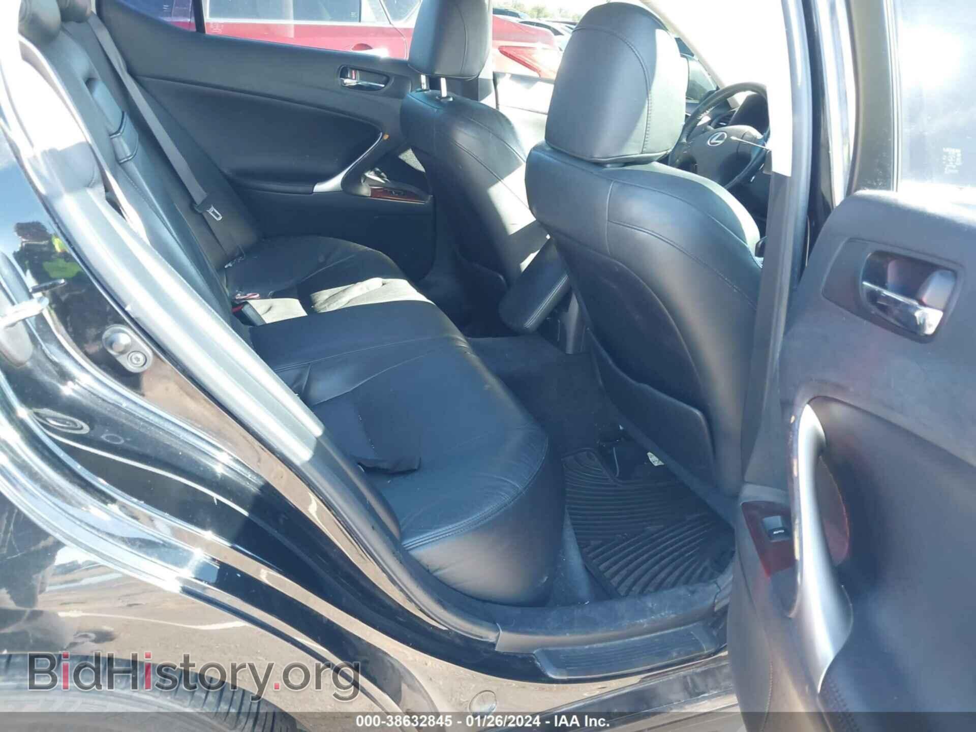 2007 LEXUS IS 350 - VIN: JTHBE262775012009 - Фото 8