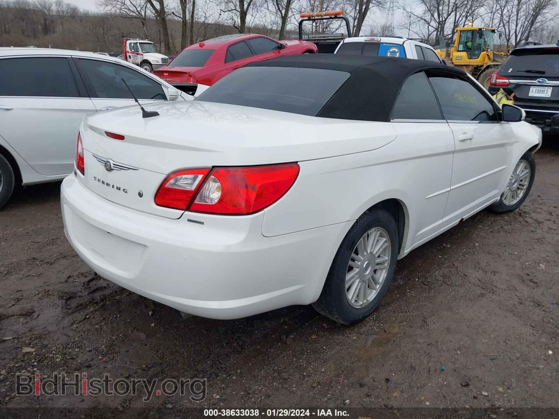 2008 CHRYSLER SEBRING - VIN: 1C3LC55R08N247658 - Фото 4