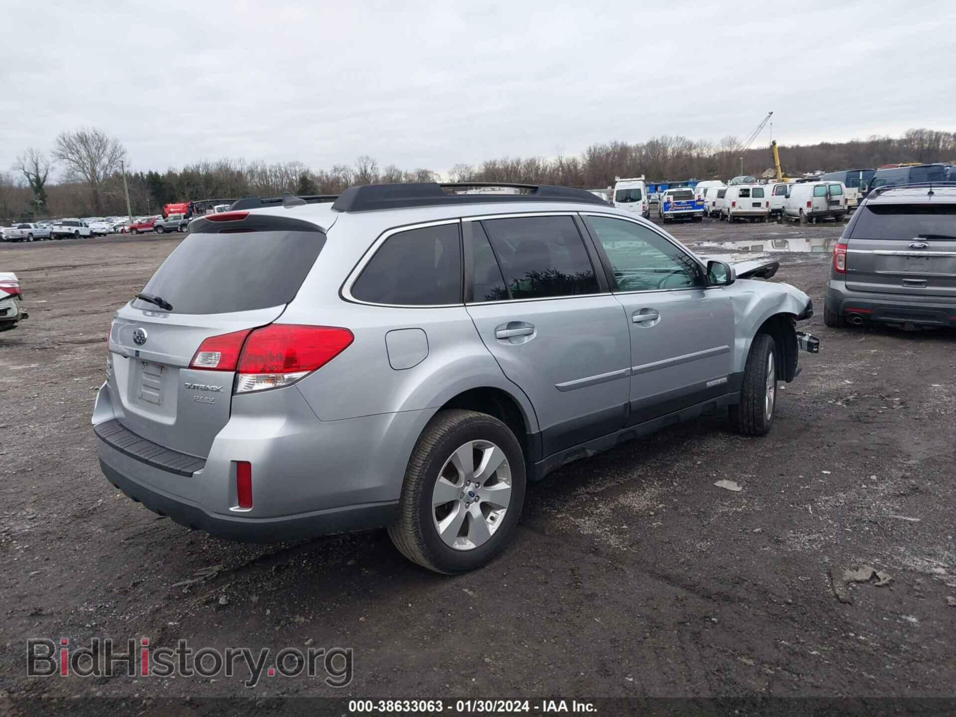2012 SUBARU OUTBACK - VIN: 4S4BRBKC1C3224149 - Фото 4