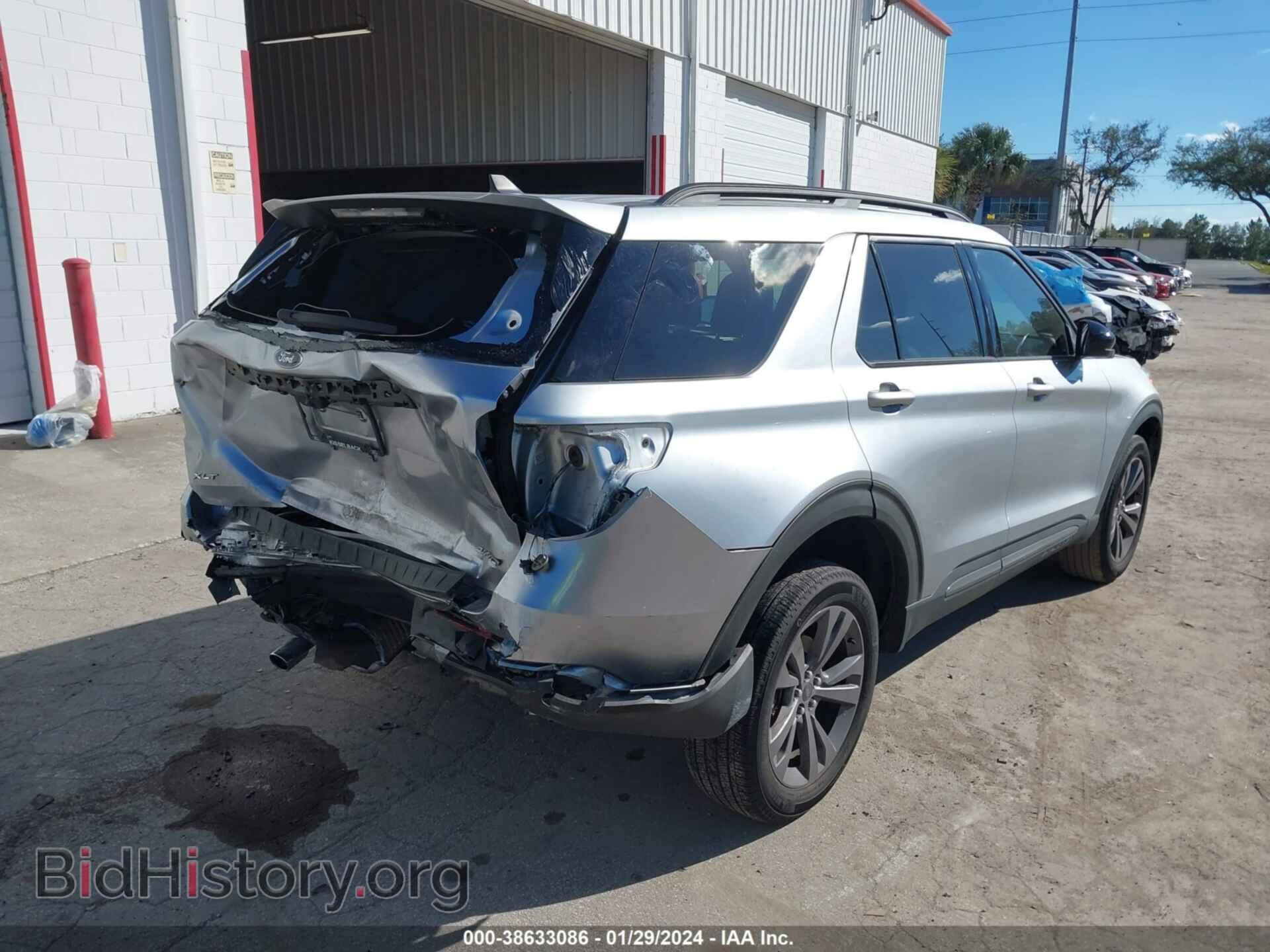 2022 FORD EXPLORER - VIN: 1FMSK8DH1NGB43860 - Фото 4