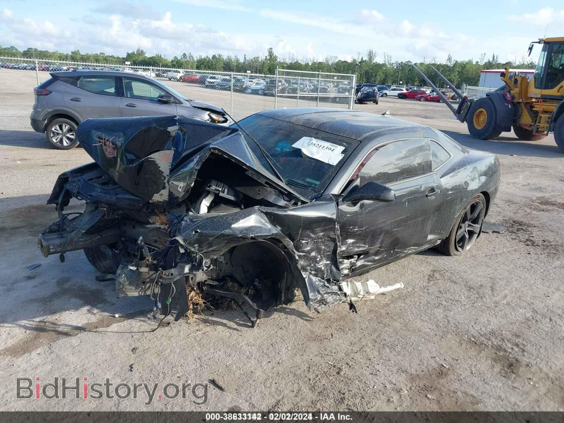 2011 CHEVROLET CAMARO - VIN: 2G1FA1ED5B9132018 - Фото 2
