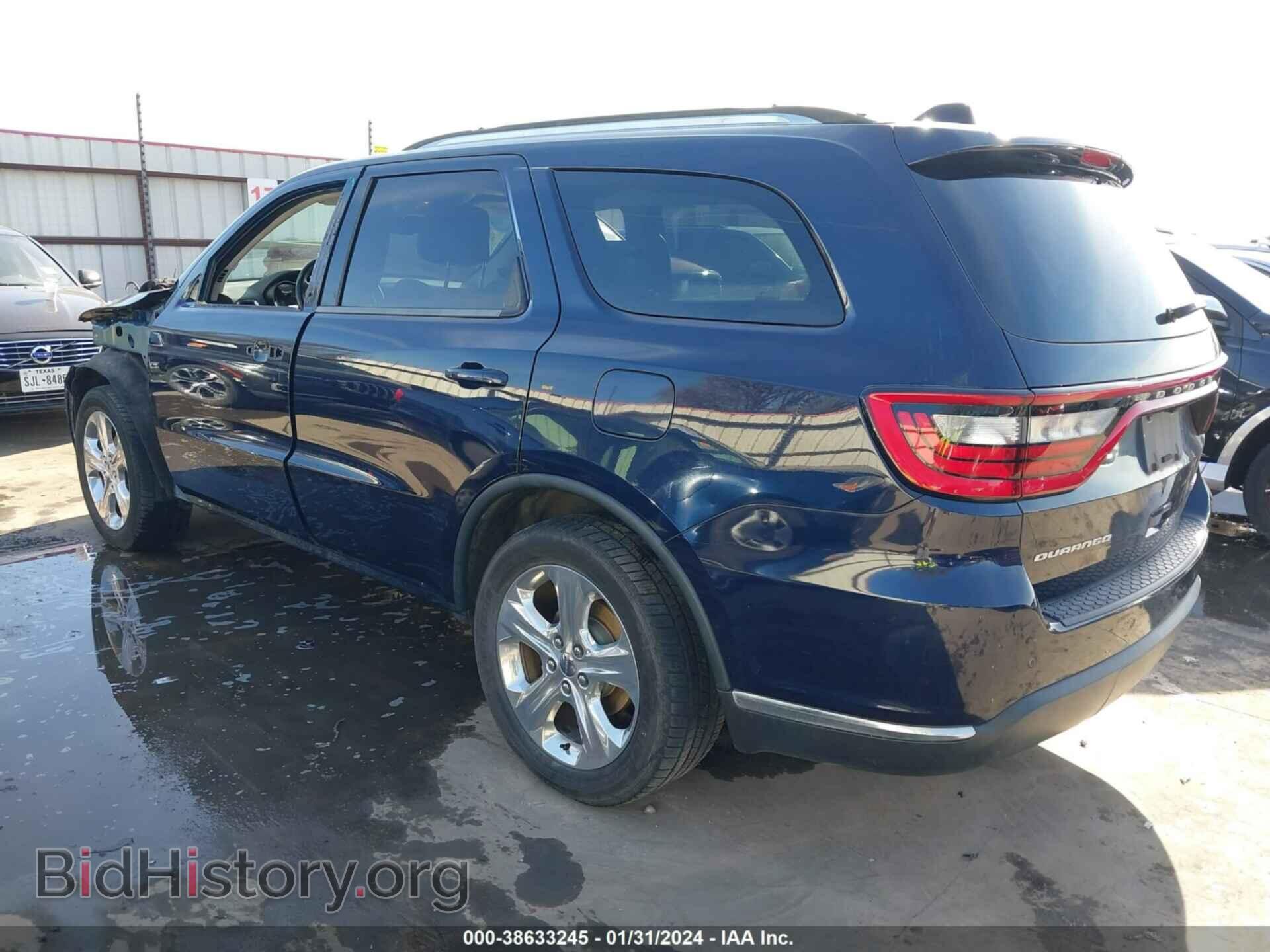 2015 DODGE DURANGO - VIN: 1C4RDHDG7FC110066 - Фото 3