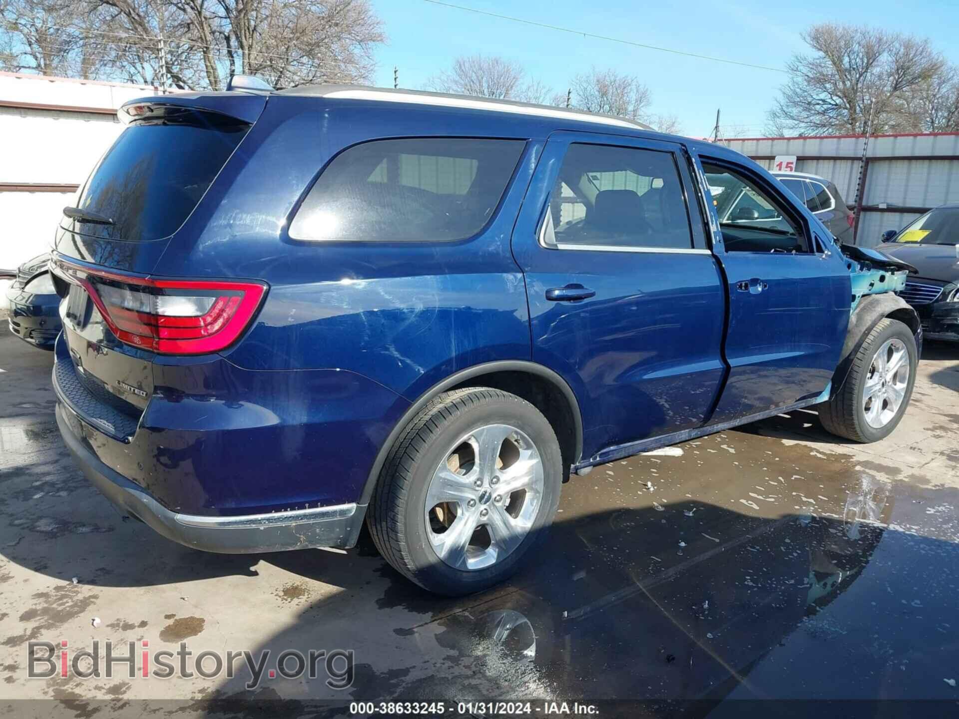 2015 DODGE DURANGO - VIN: 1C4RDHDG7FC110066 - Фото 4