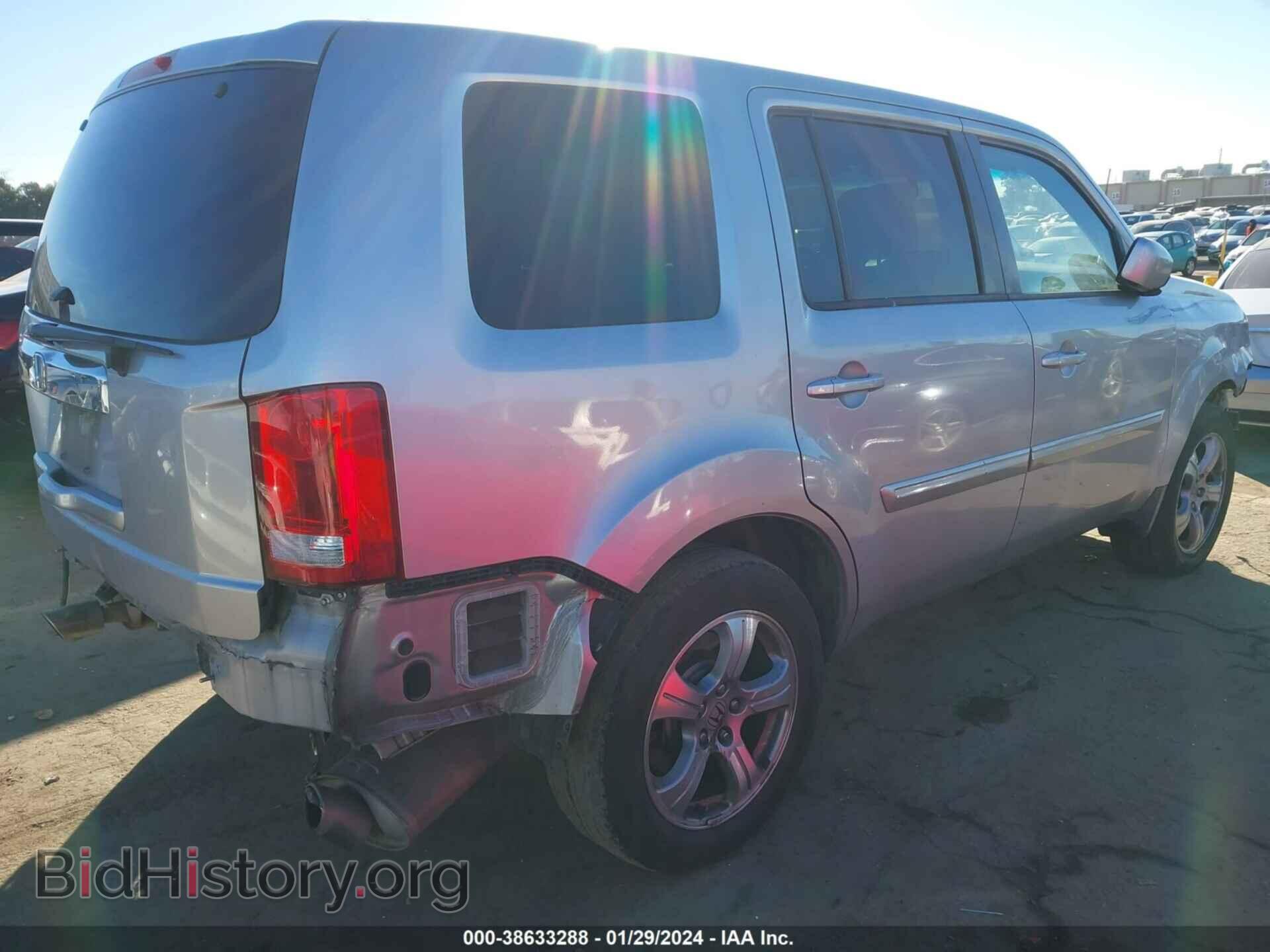 2012 HONDA PILOT - VIN: 5FNYF3H51CB014921 - Фото 4
