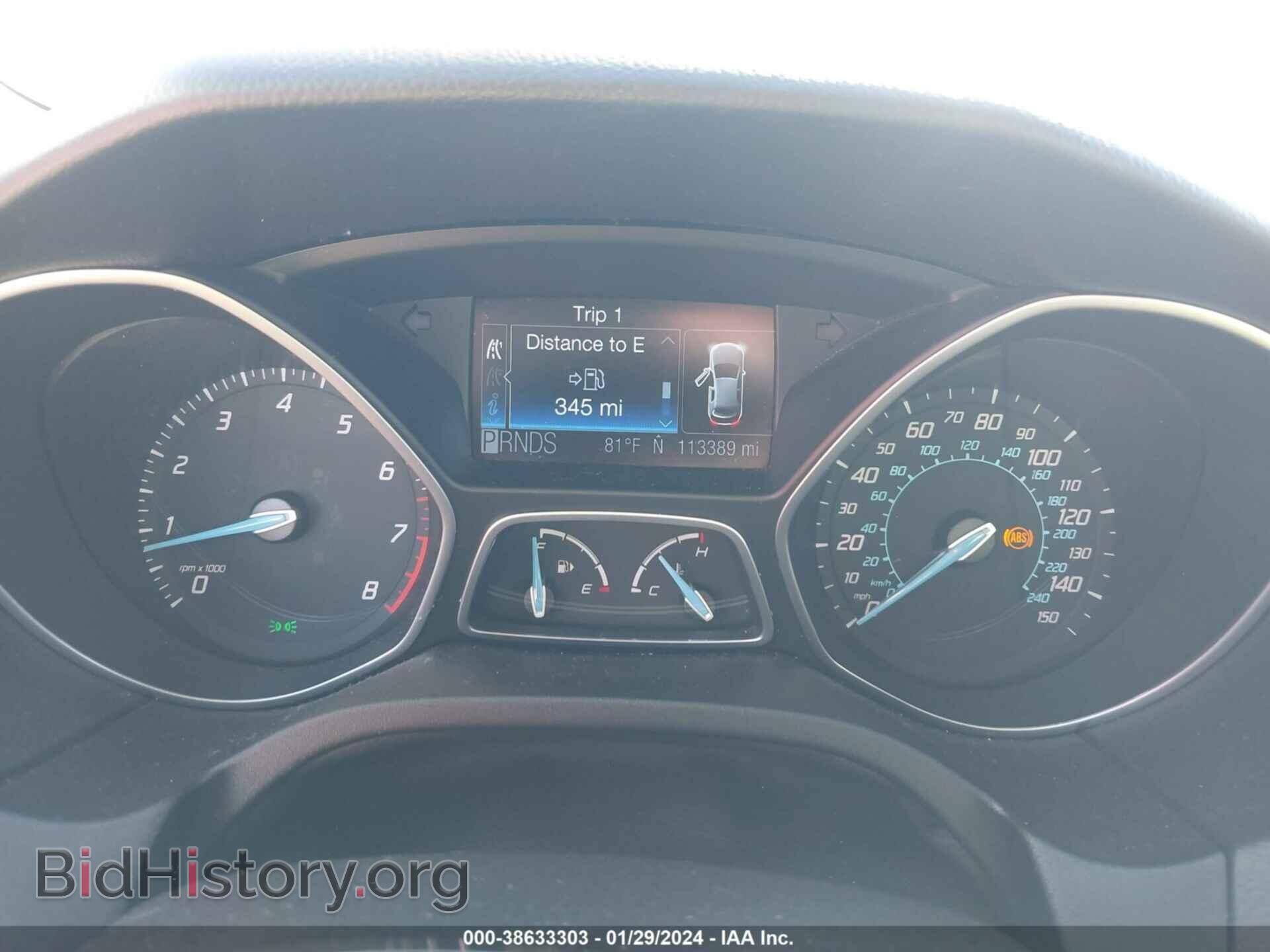 2012 FORD FOCUS - VIN: 1FAHP3J23CL295166 - Фото 7