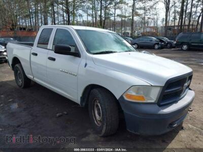 2012 RAM 1500 ST, белый — VIN 1C6RD6FP2CS248317, IAAI