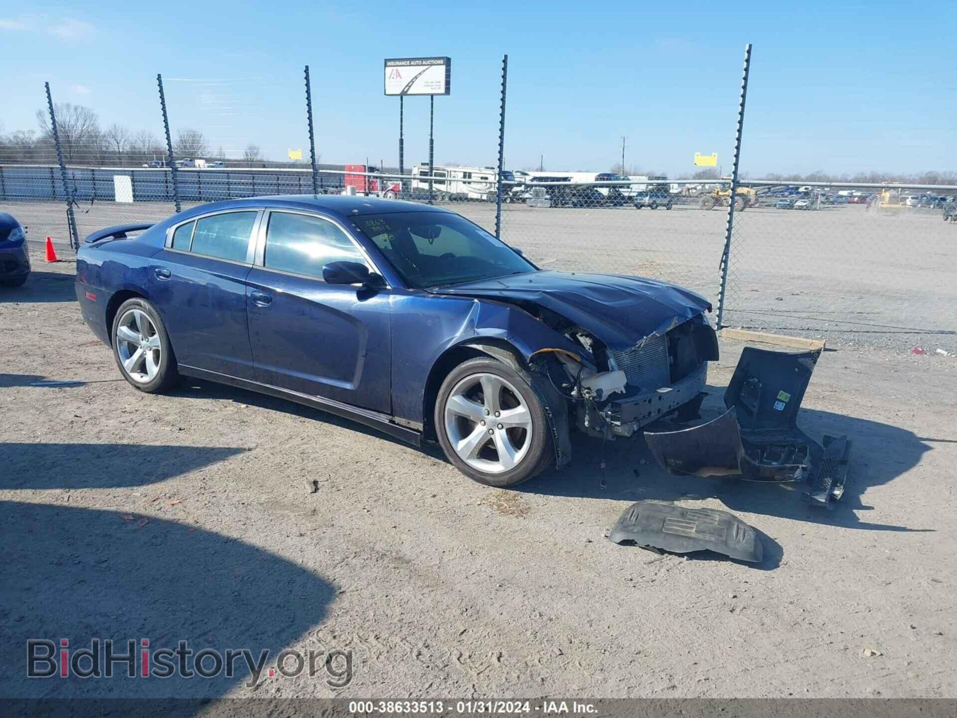 Photo 2C3CDXHG3DH656081 - DODGE CHARGER 2013