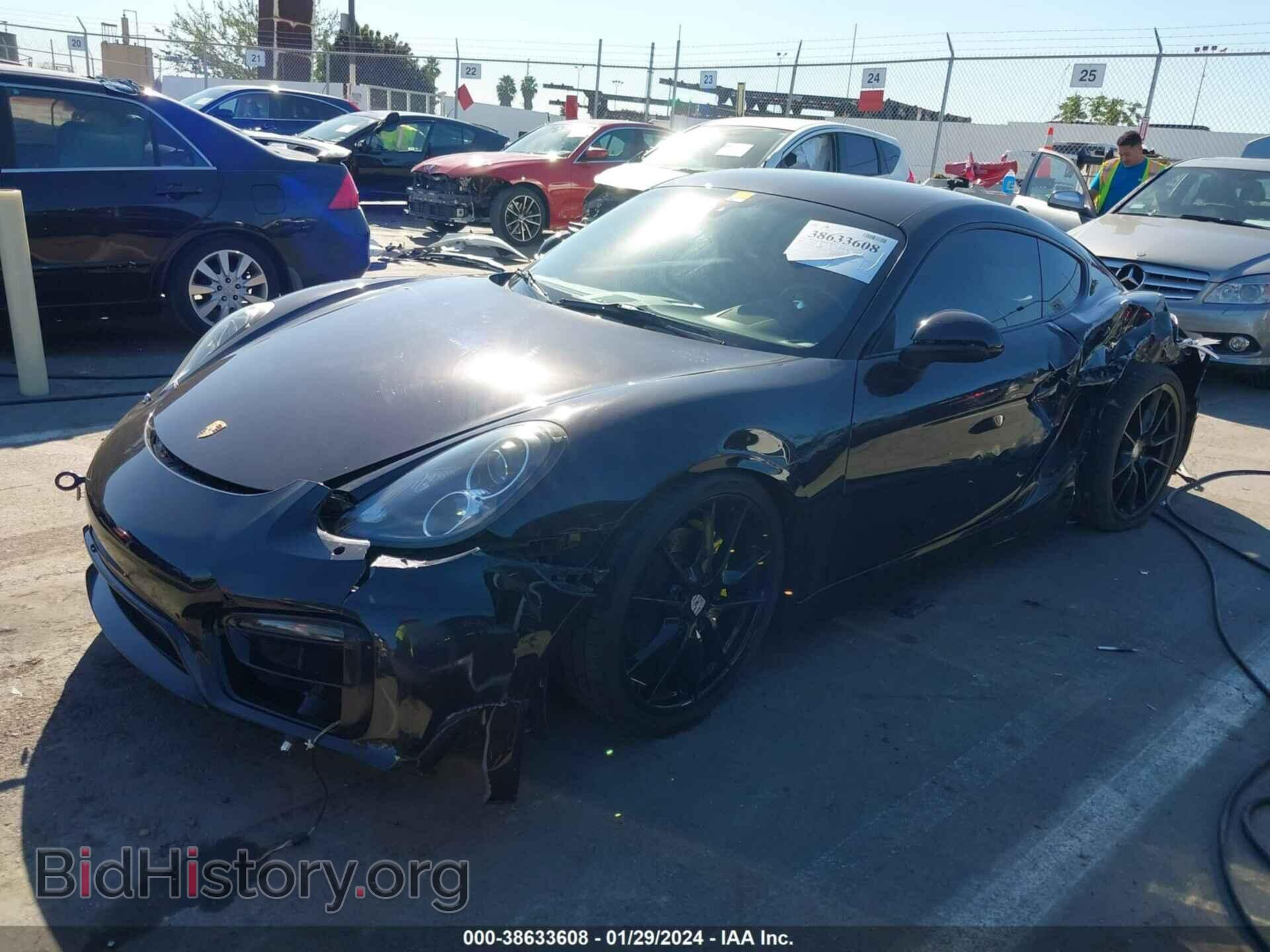 2014 PORSCHE CAYMAN - VIN: WP0AA2A87EK170174 - Фото 2