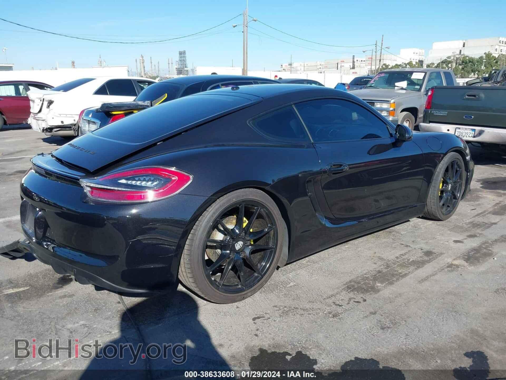 2014 PORSCHE CAYMAN - VIN: WP0AA2A87EK170174 - Фото 4
