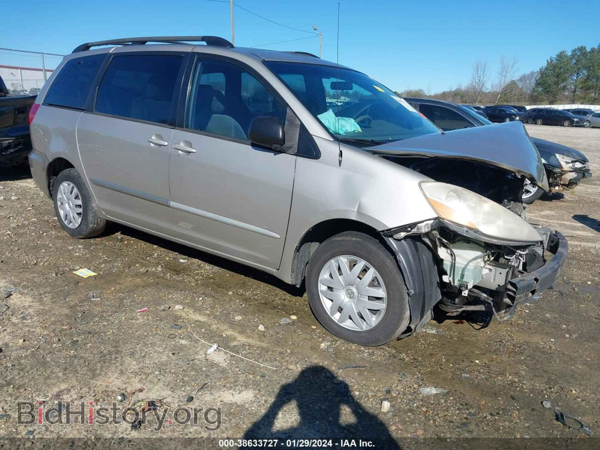 Photo 5TDZK23C27S074000 - TOYOTA SIENNA 2007