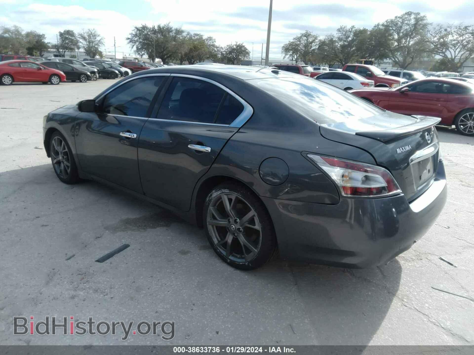 2013 NISSAN MAXIMA - VIN: 1N4AA5AP4DC805794 - Фото 3