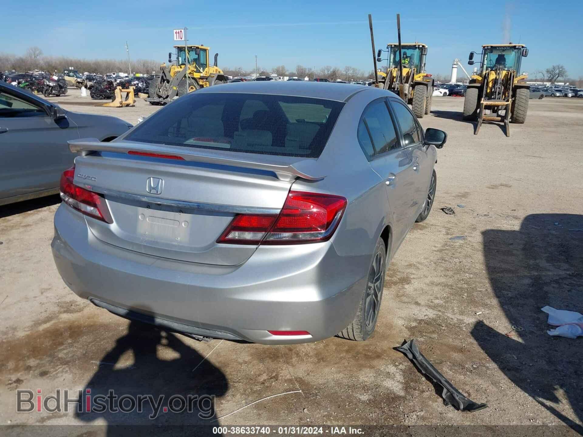 2015 HONDA CIVIC - VIN: 19XFB2F85FE006860 - Фото 4
