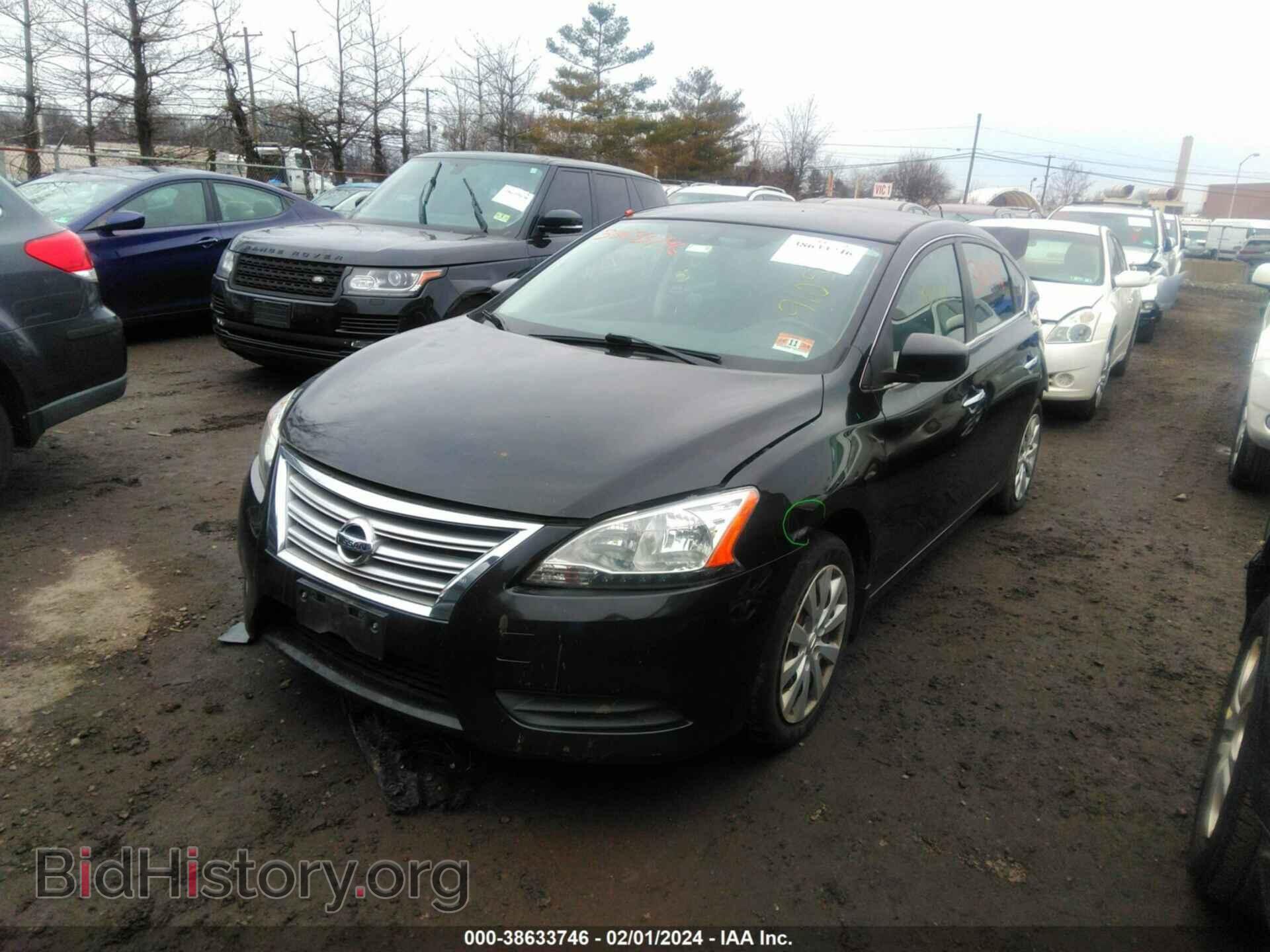 2013 NISSAN SENTRA - VIN: 1N4AB7AP2DN910539 - Фото 2