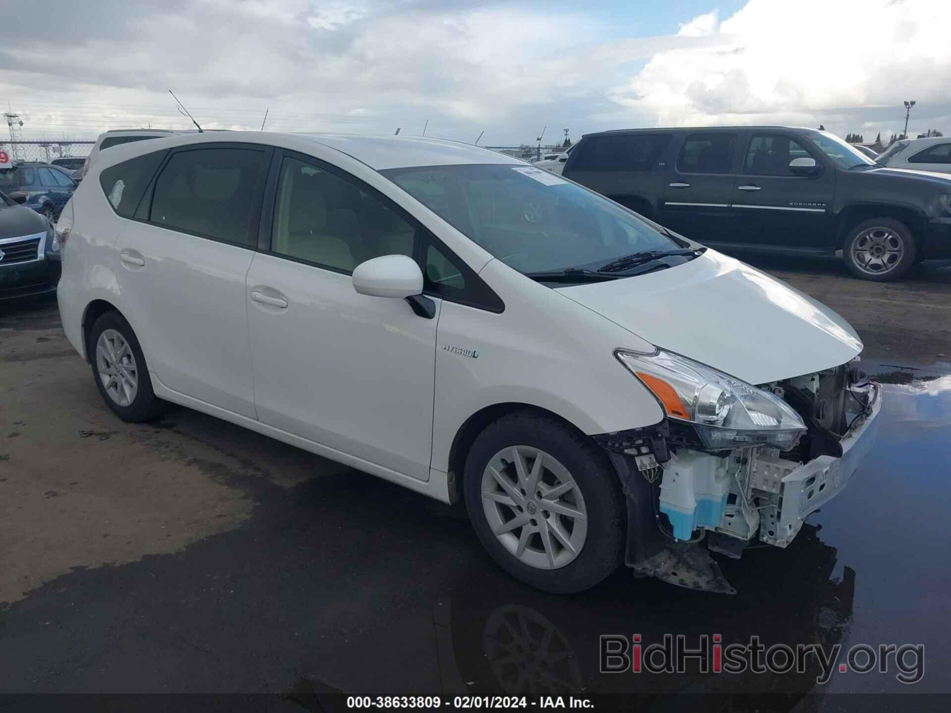 Photo JTDZN3EU7C3105918 - TOYOTA PRIUS V 2012