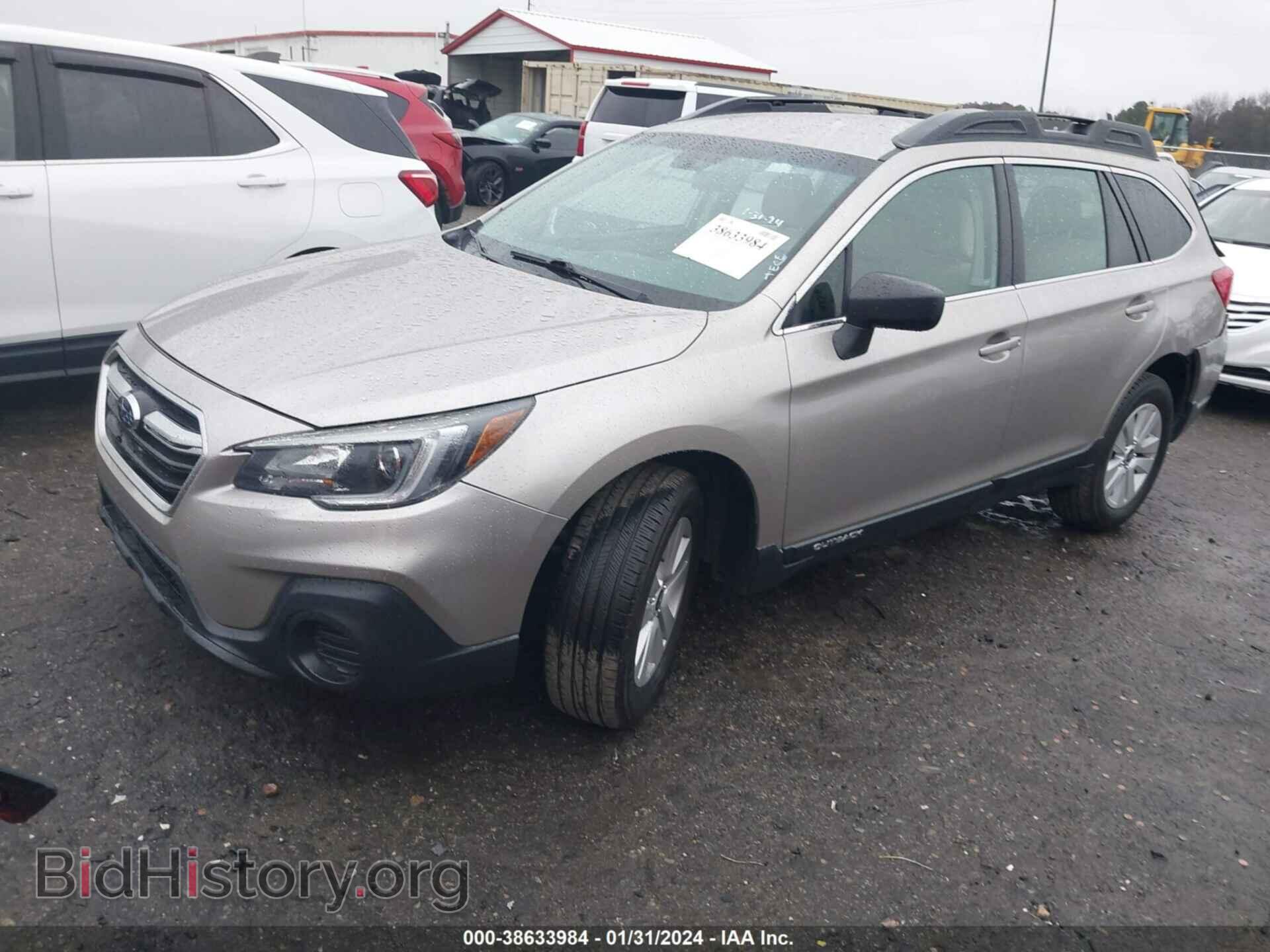 2019 SUBARU OUTBACK - VIN: 4S4BSABC2K3328355 - Фото 2