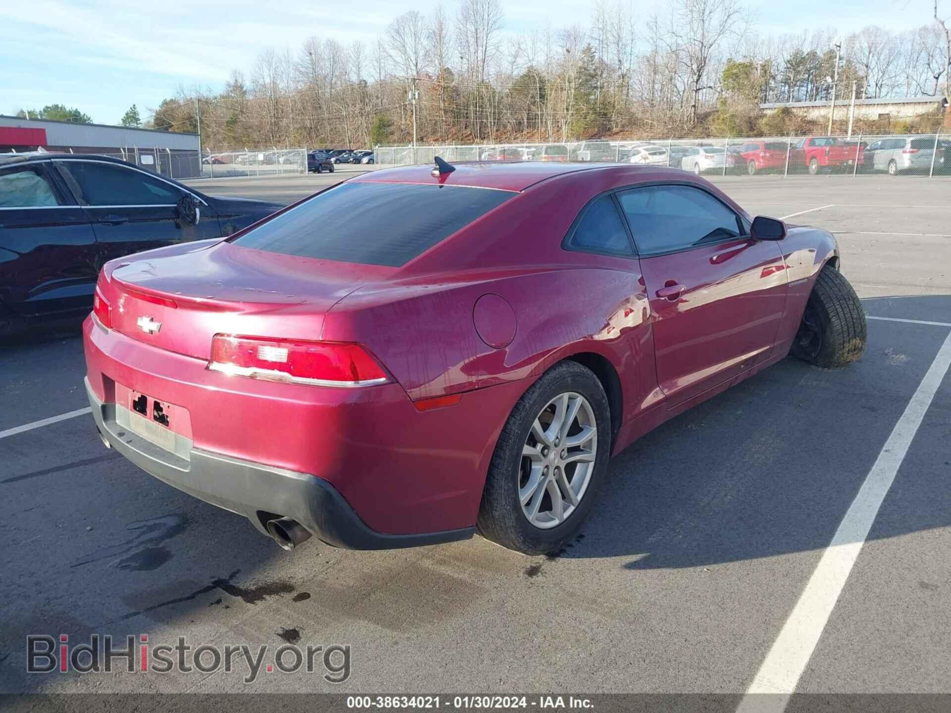 2014 CHEVROLET CAMARO - VIN: 2G1FA1E36E9321904 - Фото 4