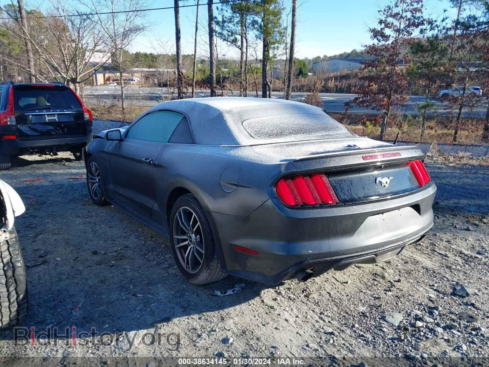 2017 FORD MUSTANG - VIN: 1FATP8UH7H5313428 - Фото 3