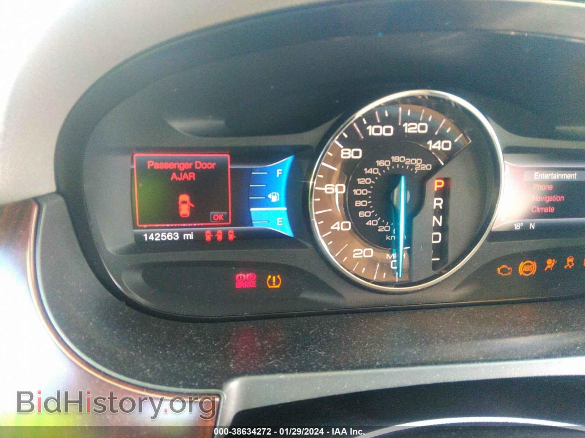 2012 FORD EDGE - VIN: 2FMDK3K94CBA66770 - Фото 7