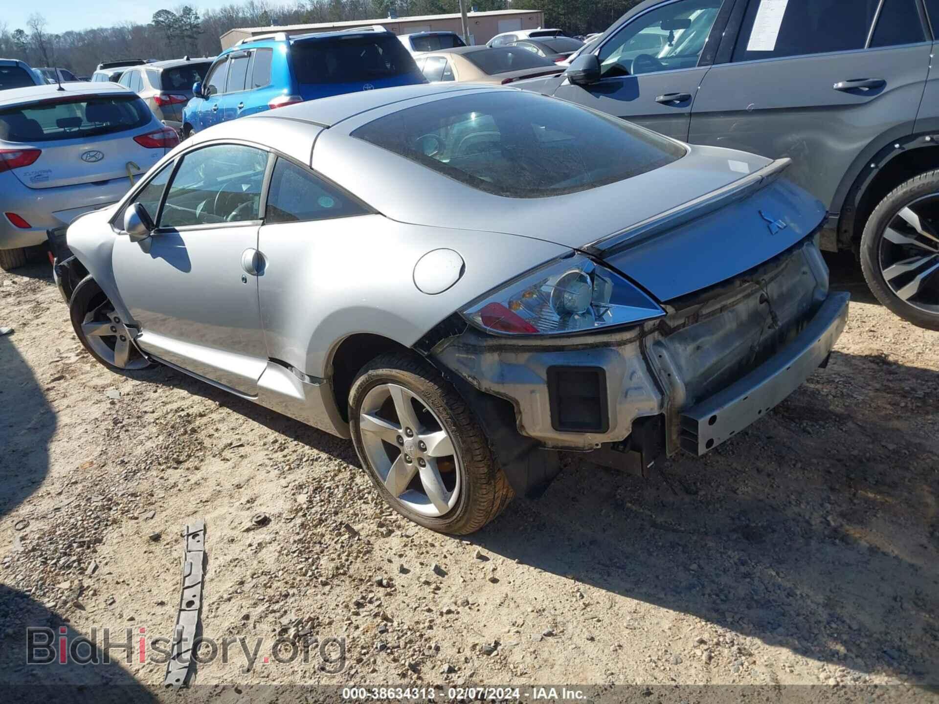 2008 MITSUBISHI ECLIPSE - VIN: 4A3AK24FX8E032619 - Photo 3