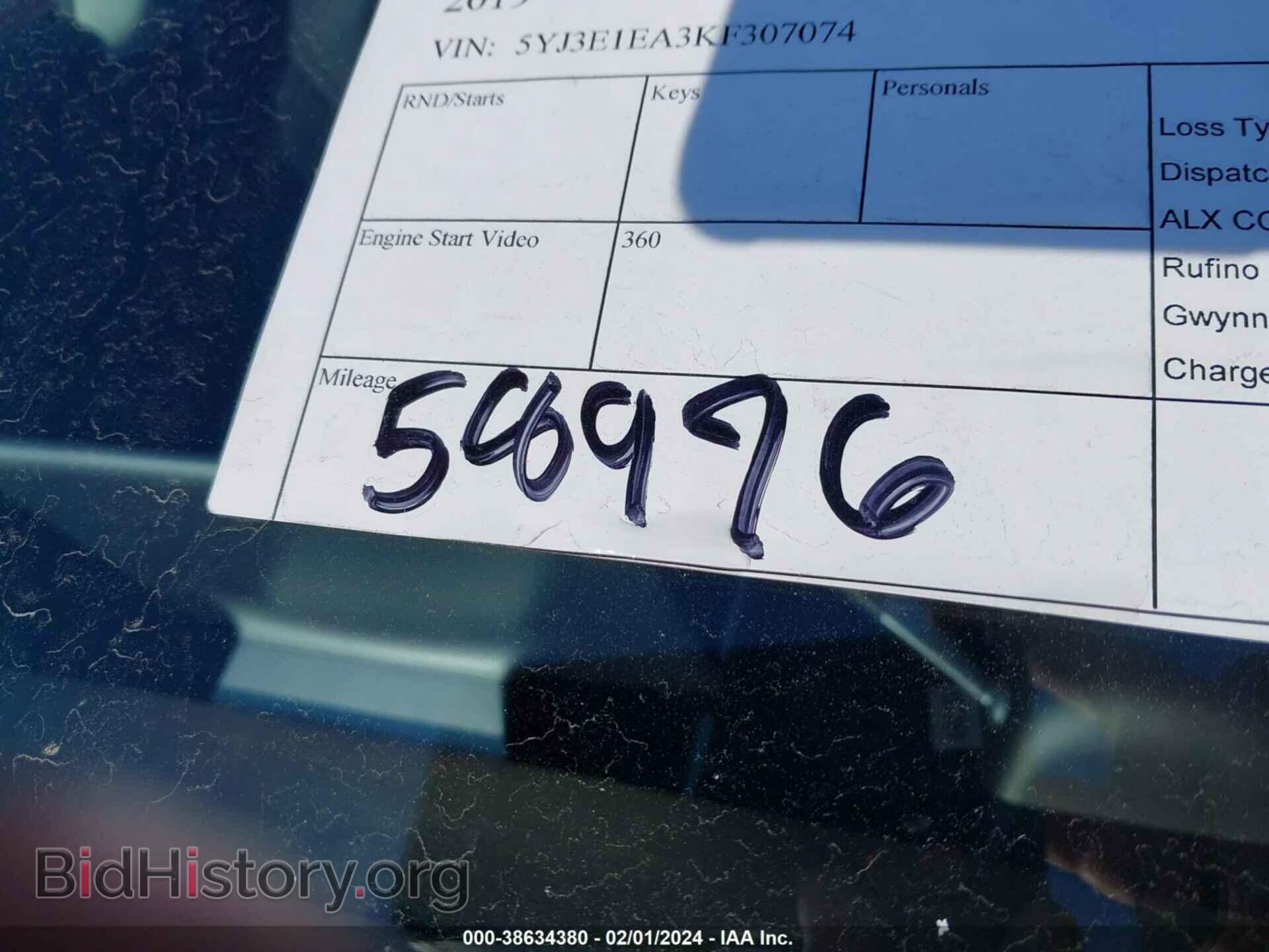 2019 TESLA MODEL 3 - VIN: 5YJ3E1EA3KF307074 - Фото 7