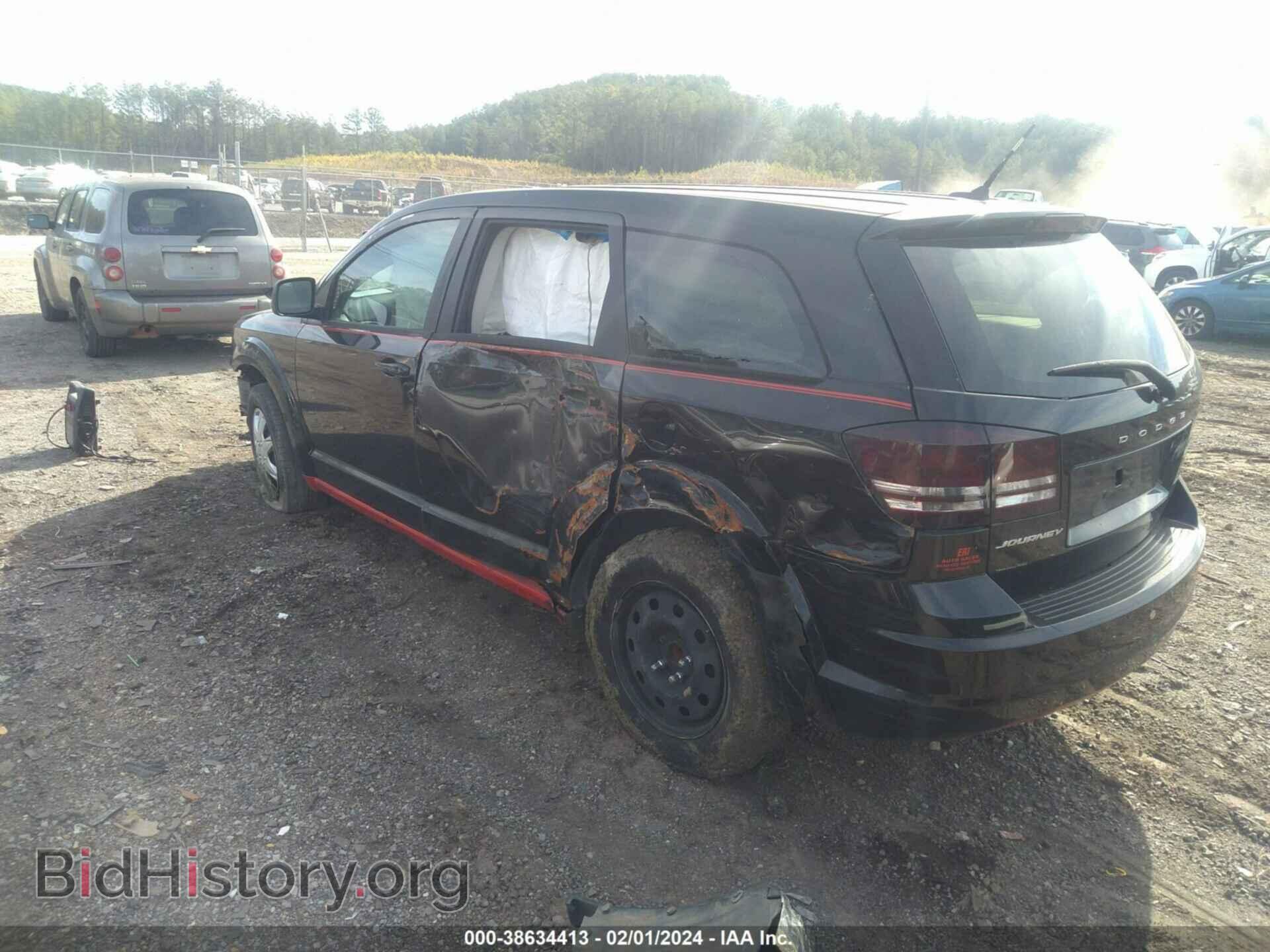 2014 DODGE JOURNEY - VIN: 3C4PDCAB6ET120903 - Фото 3