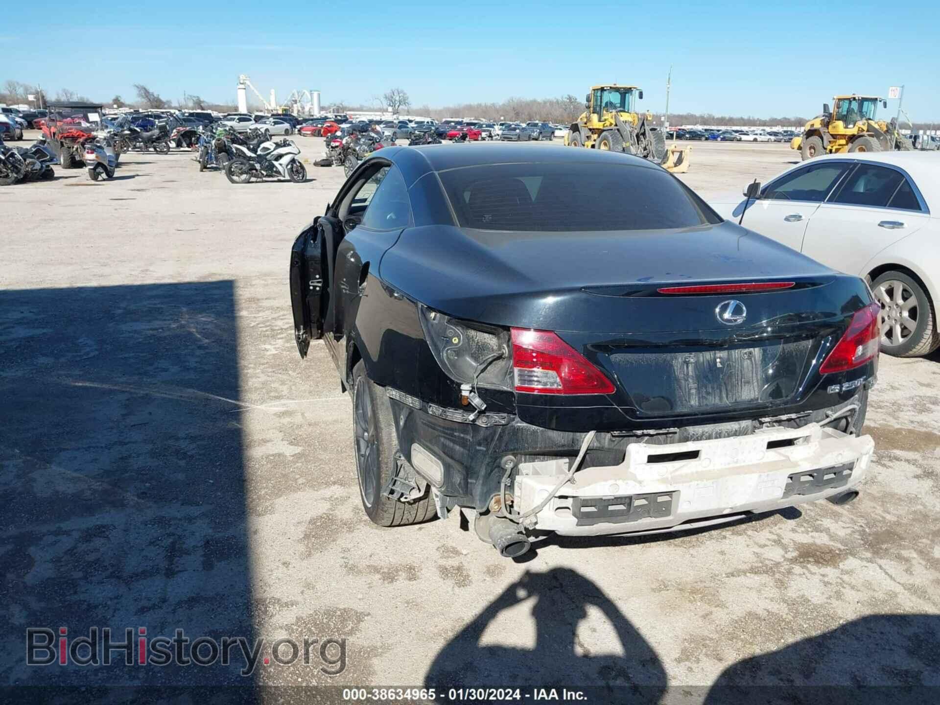 2012 LEXUS IS 250C - VIN: JTHFF2C20C2524323 - Фото 3