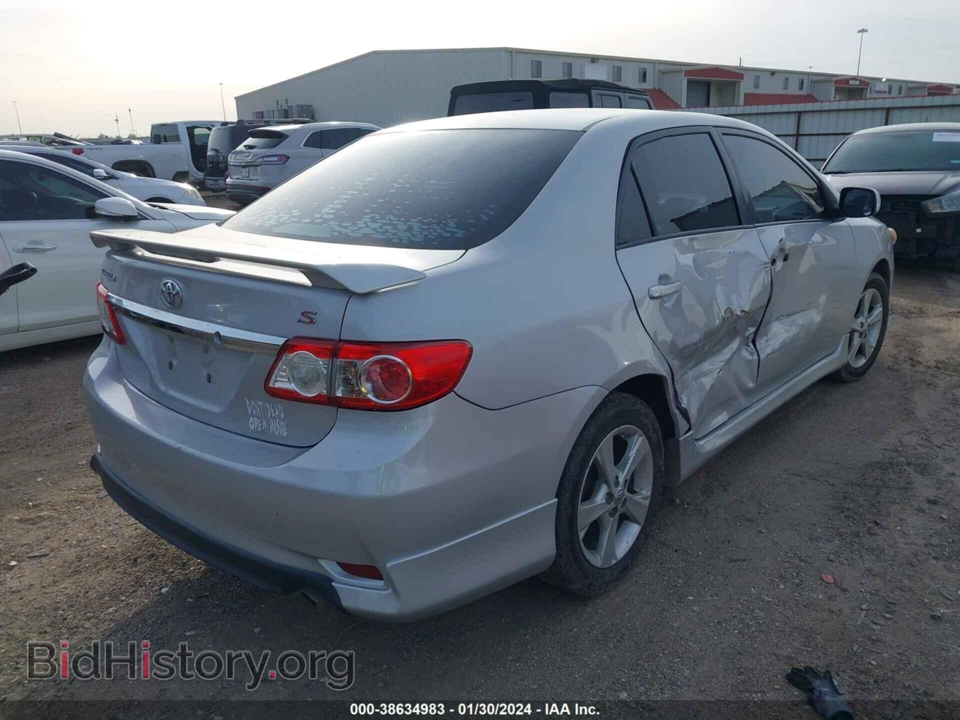 2012 TOYOTA COROLLA - VIN: 2T1BU4EEXCC757099 - Фото 4