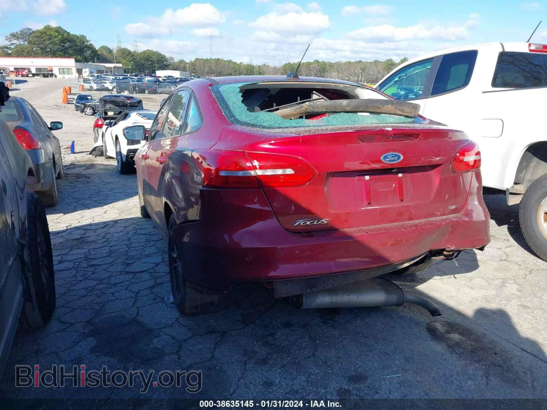 2015 FORD FOCUS - VIN: 1FADP3F25FL365018 - Фото 3