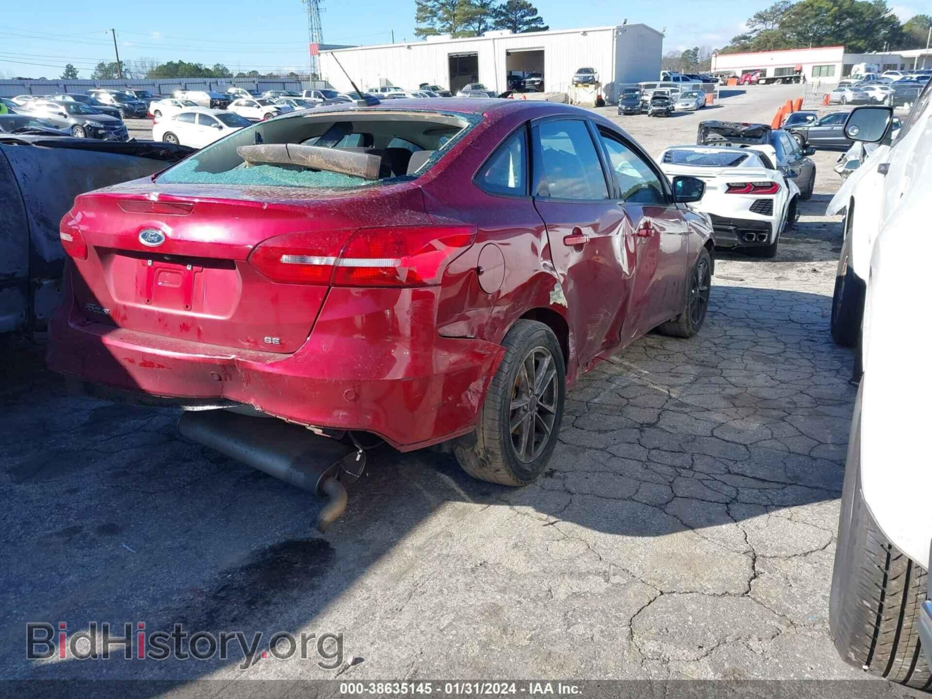 2015 FORD FOCUS - VIN: 1FADP3F25FL365018 - Фото 4