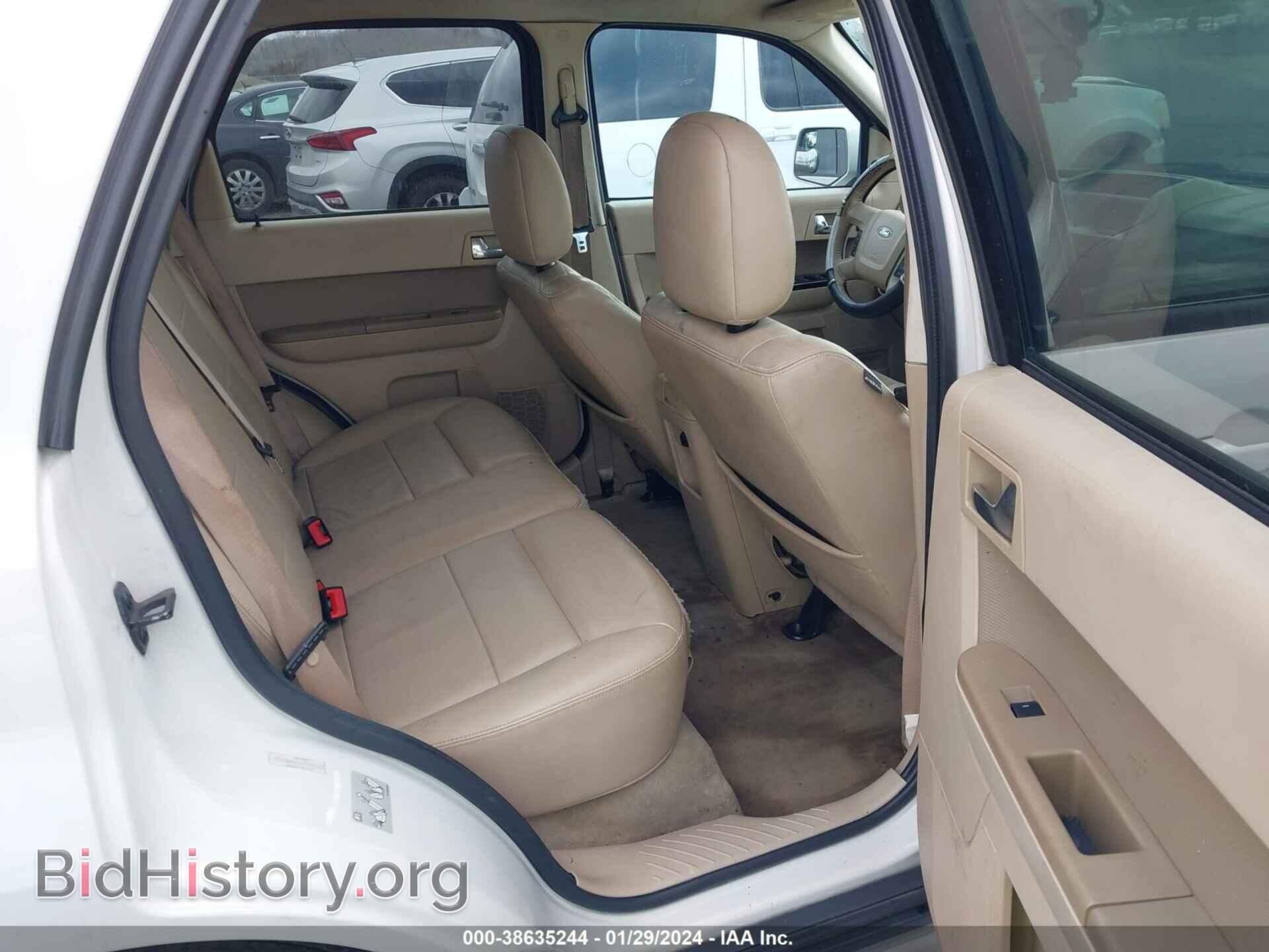 2011 FORD ESCAPE - VIN: 1FMCU9E73BKA31046 - Фото 8
