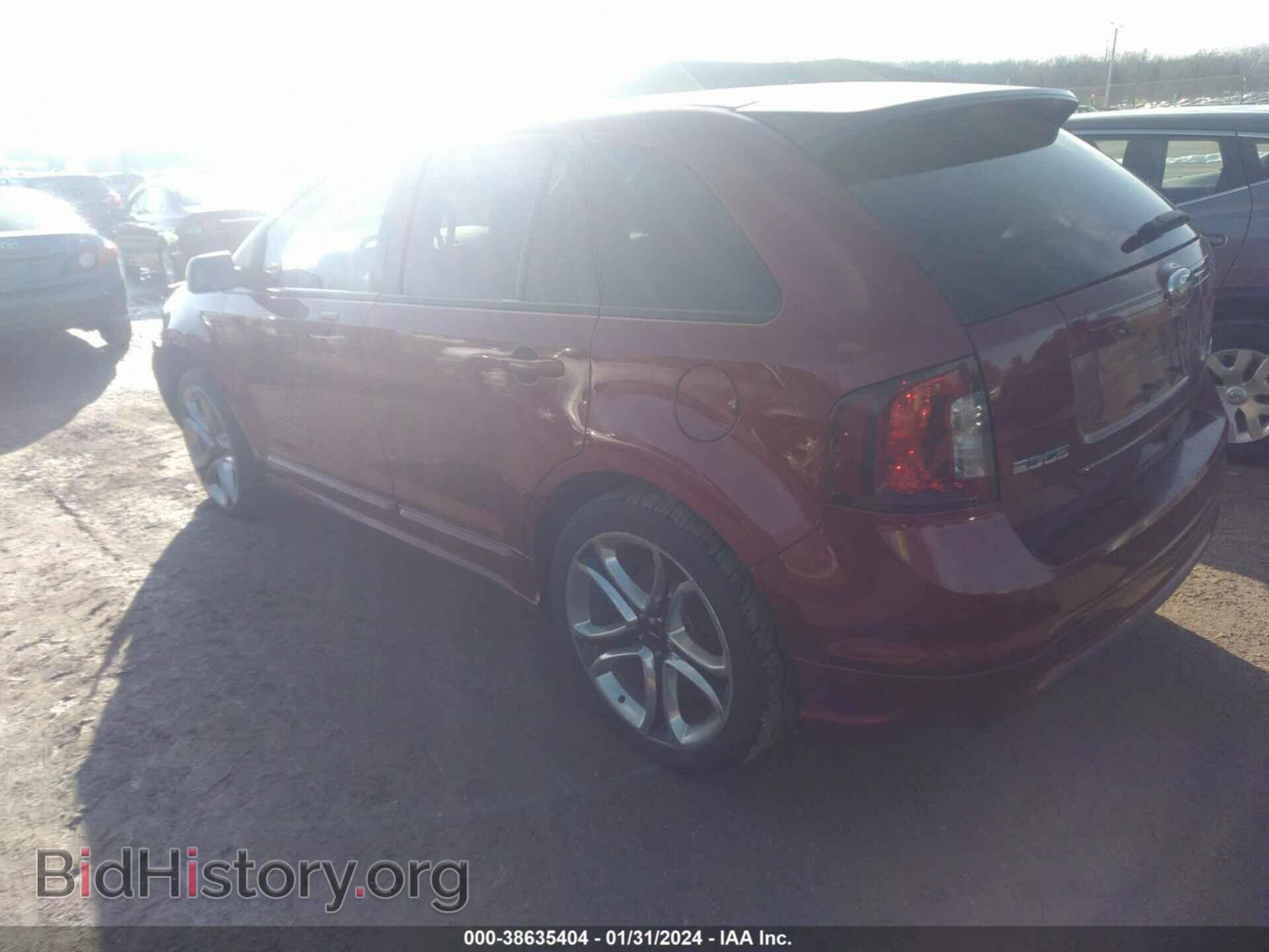 2014 FORD EDGE - VIN: 2FMDK4AK0EBB07568 - Photo 3
