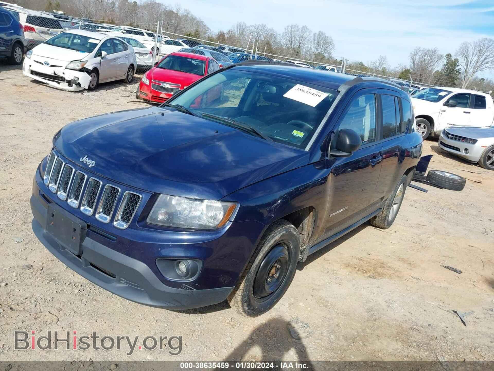 2016 JEEP COMPASS - VIN: 1C4NJDBB5GD626624 - Фото 2