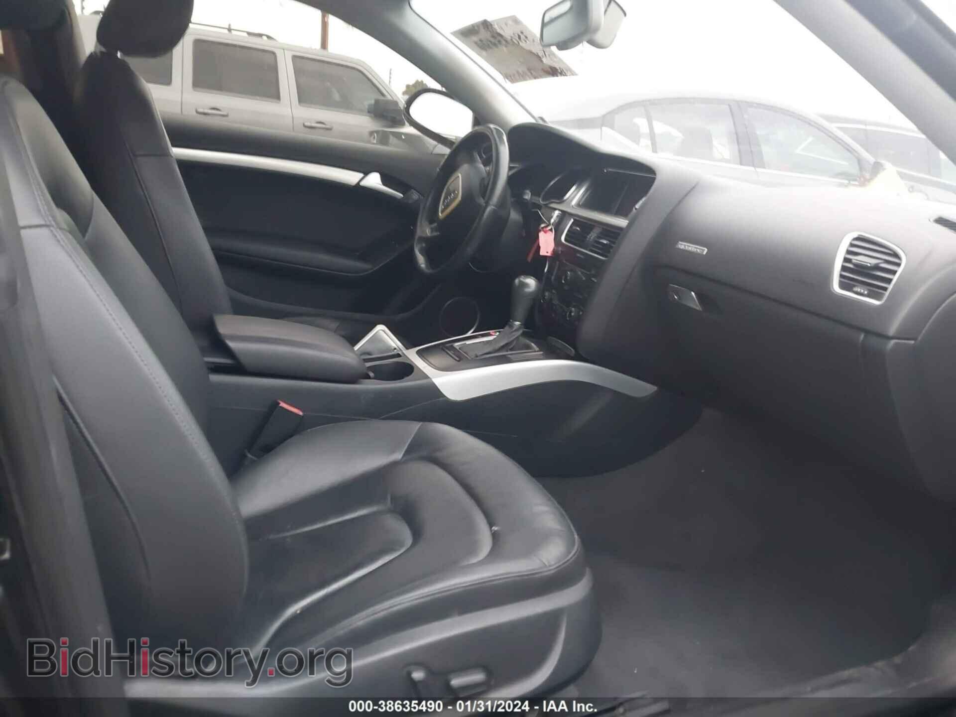 2012 AUDI A5 - VIN: WAULFAFR8CA003005 - Фото 5