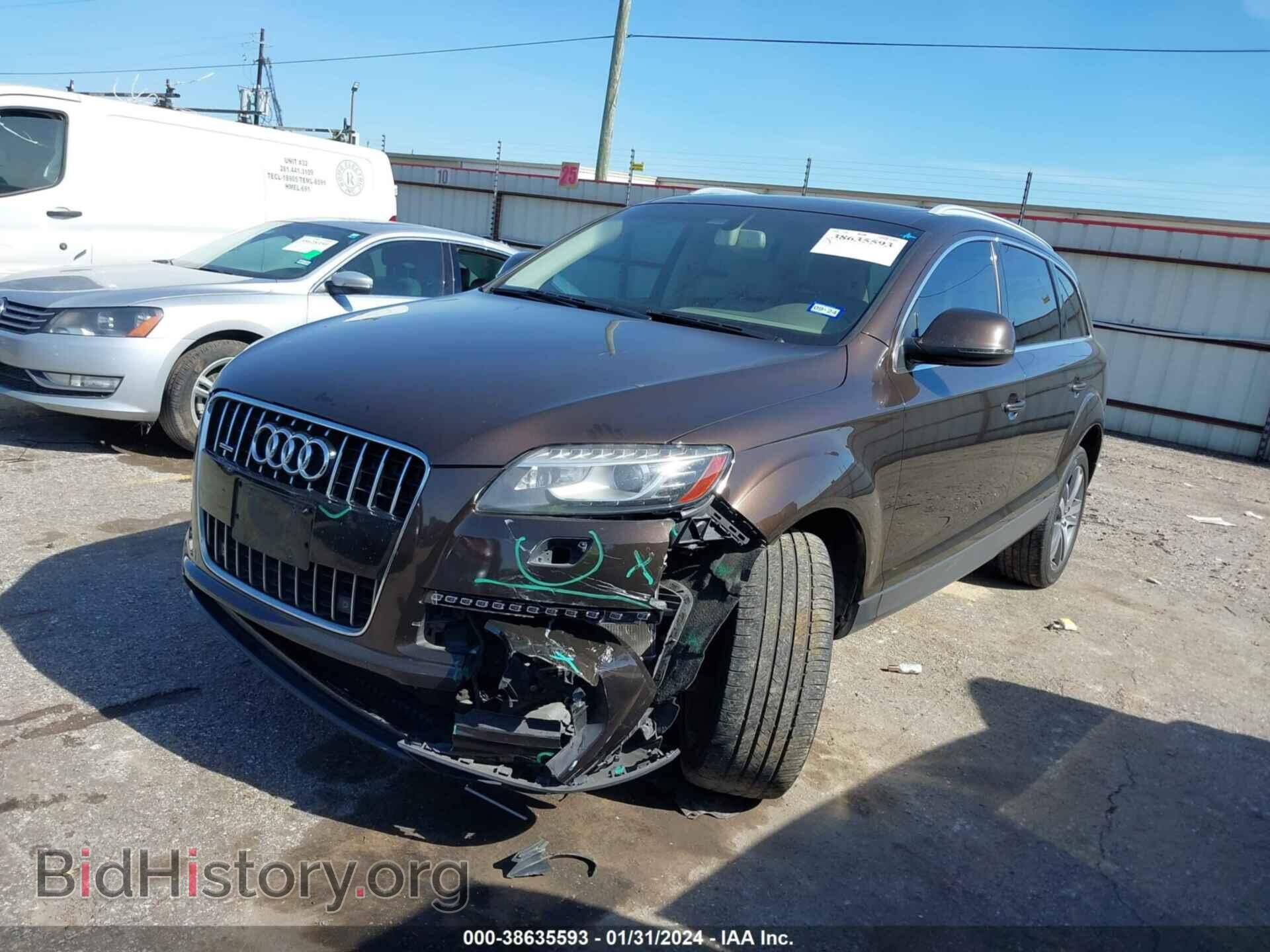 2013 AUDI Q7 - VIN: WA1LGAFE7DD012365 - Фото 2