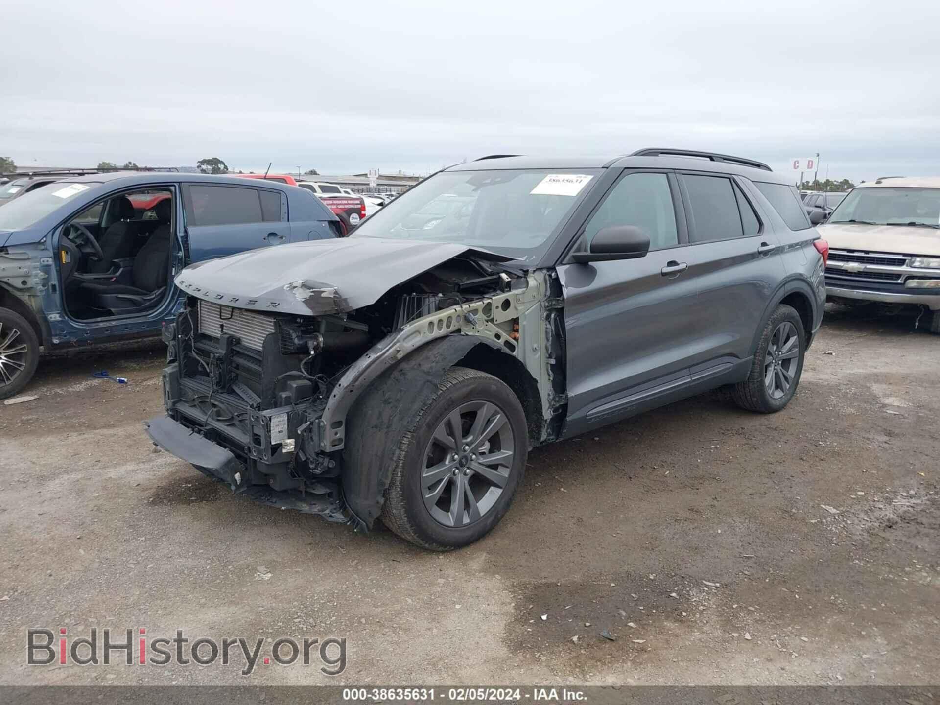 2021 FORD EXPLORER - VIN: 1FMSK8DH1MGA83674 - Фото 2
