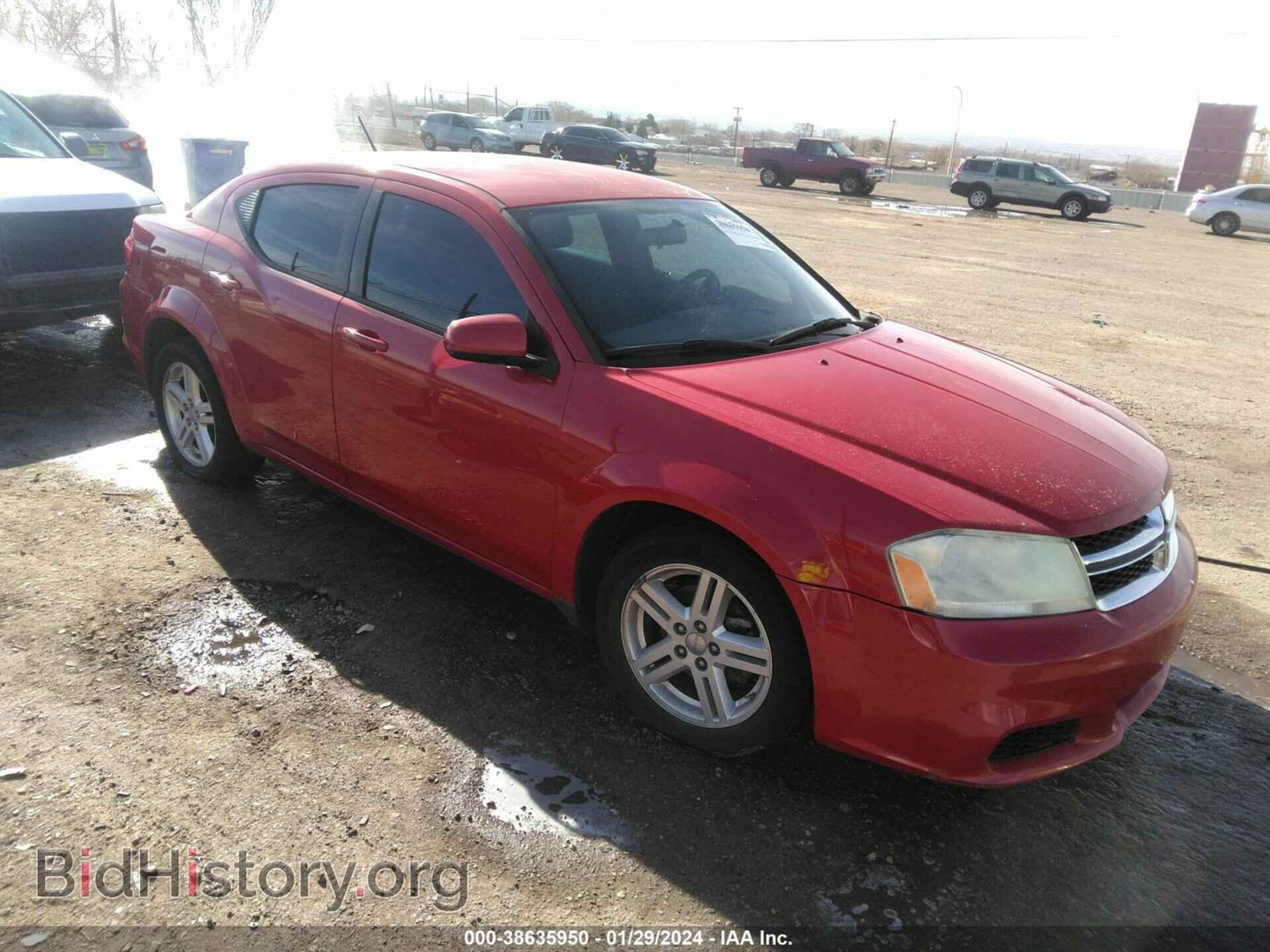 Фотография 1C3CDZCB1CN112319 - DODGE AVENGER 2012