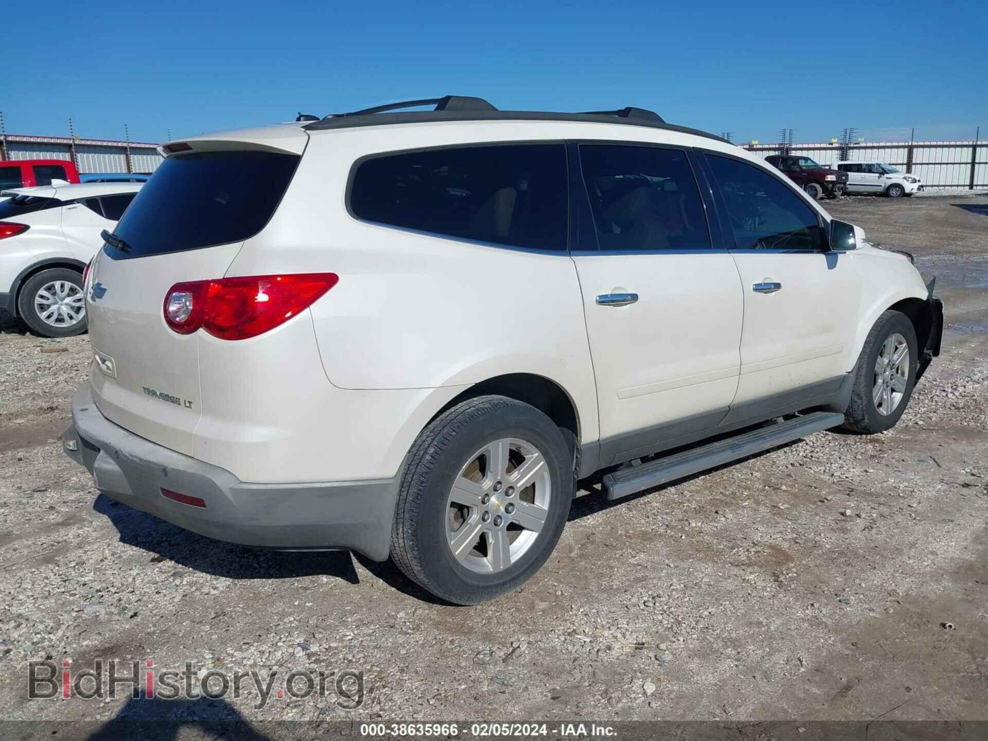 2012 CHEVROLET TRAVERSE - VIN: 1GNKRJED1CJ324483 - Фото 4
