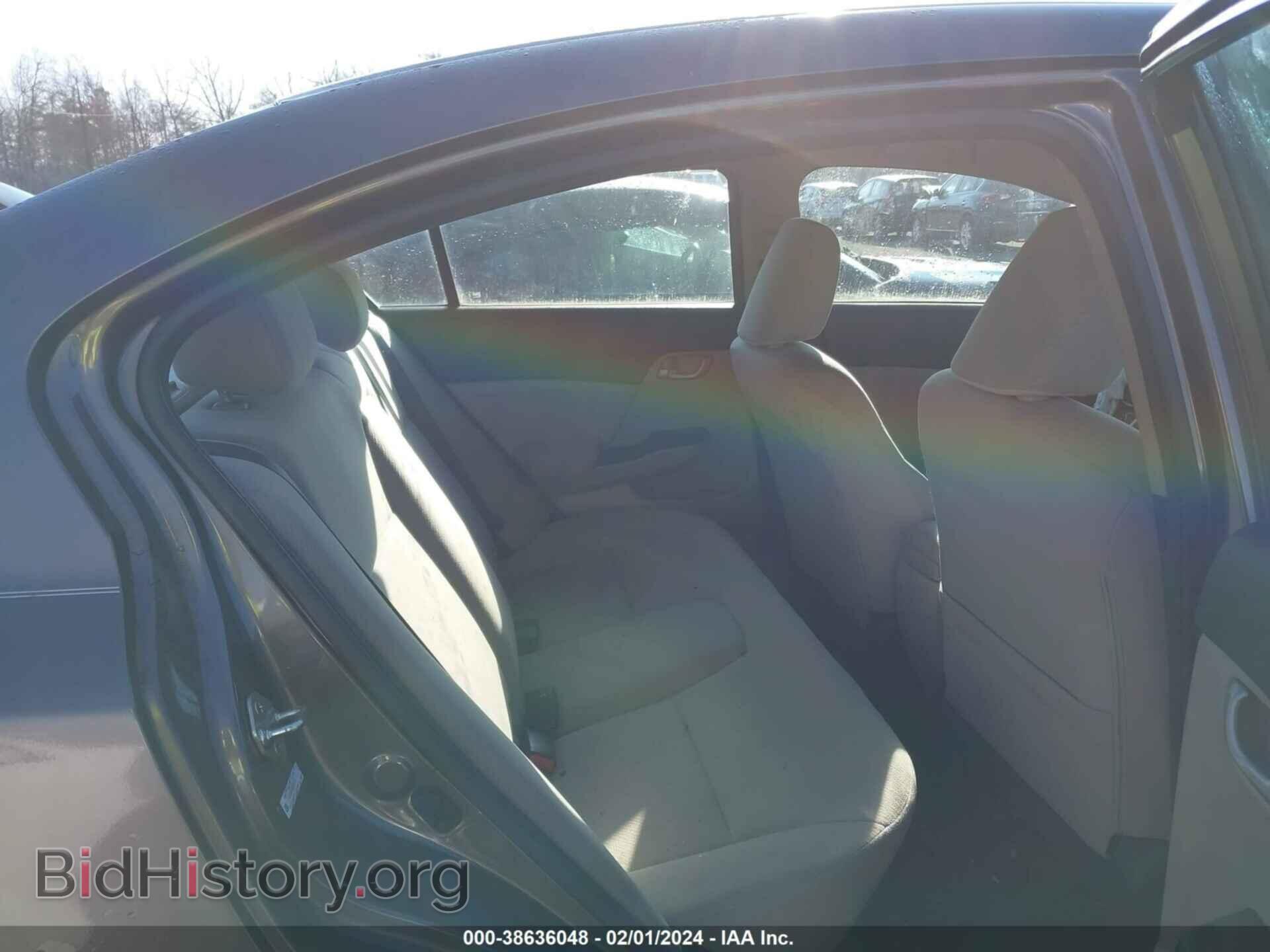 2013 HONDA CIVIC - VIN: 2HGFB2F53DH598834 - Фото 8