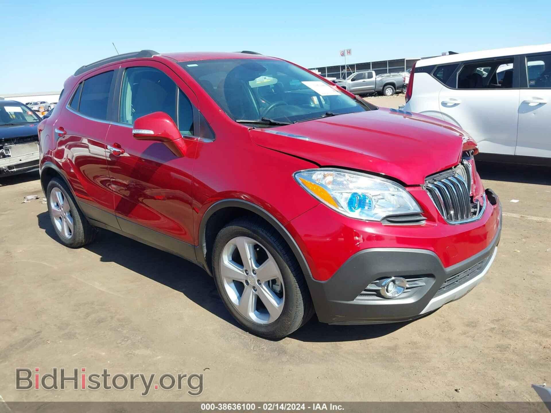 Фотография KL4CJBSB2GB583619 - BUICK ENCORE 2016
