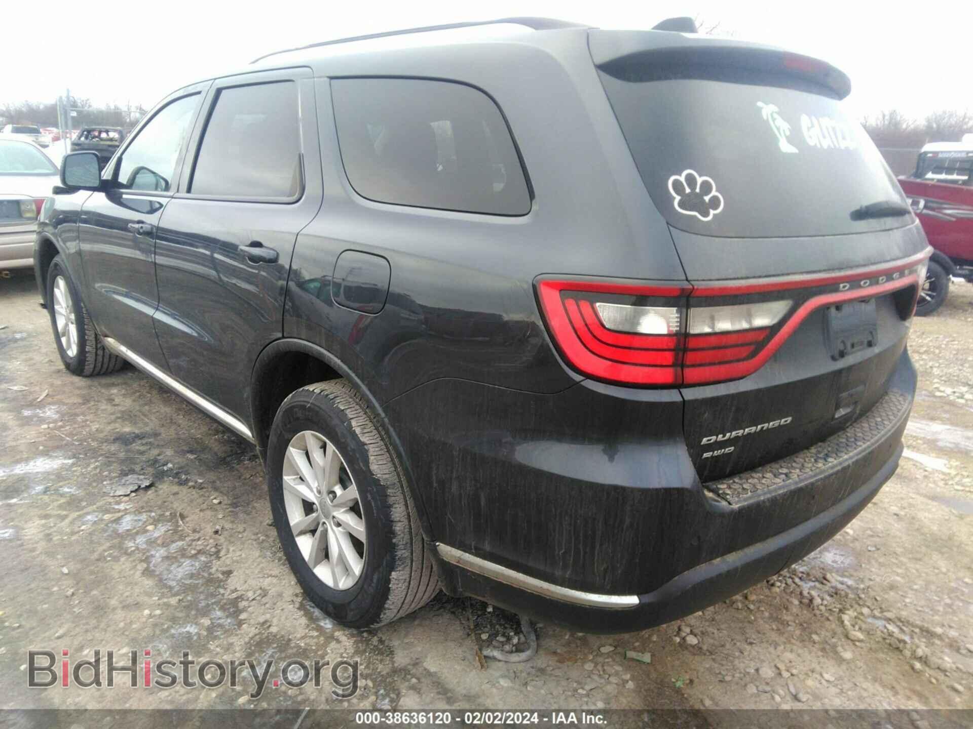 2014 DODGE DURANGO - VIN: 1C4RDJAG0EC291926 - Фото 3