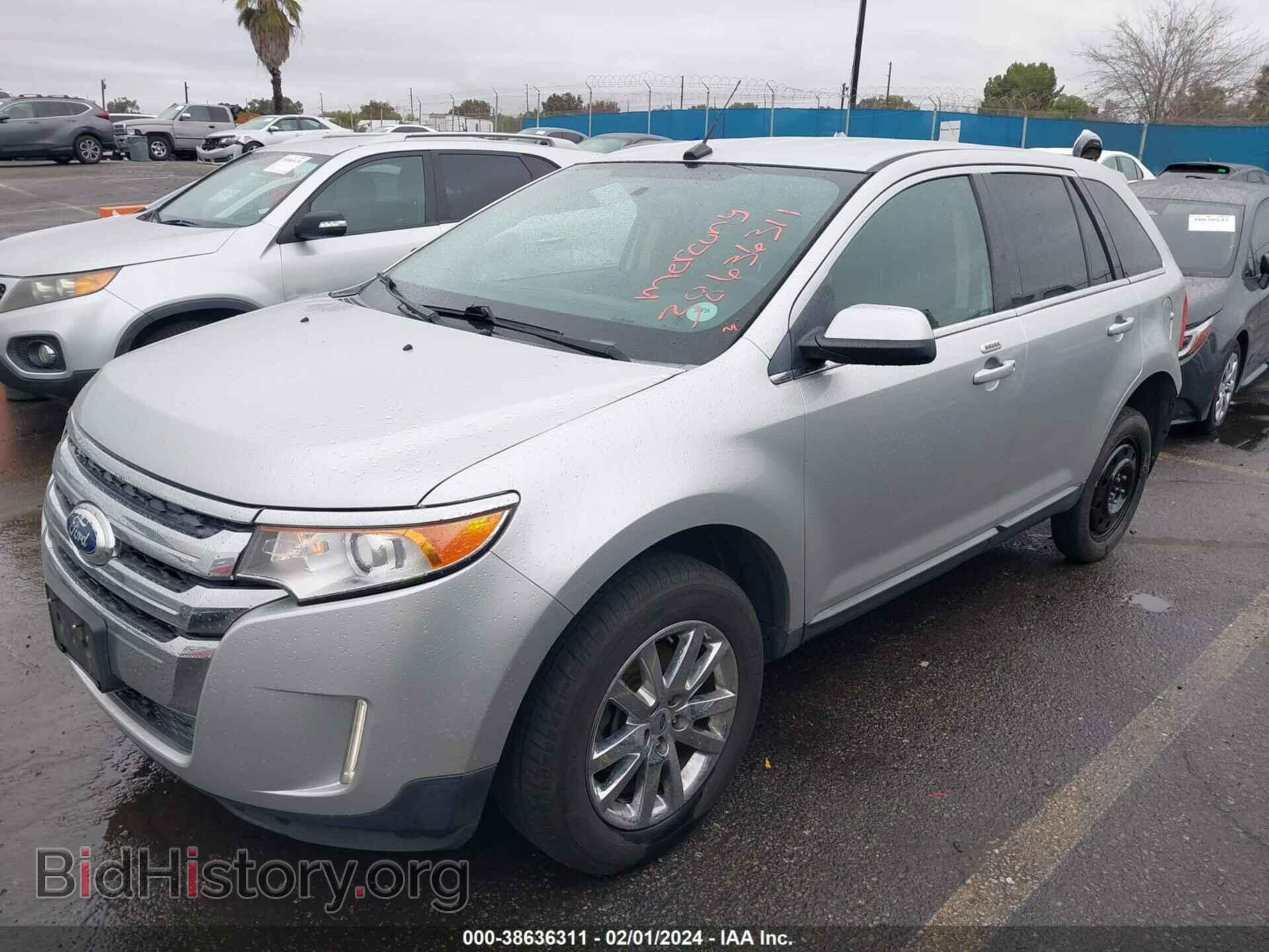 2014 FORD EDGE - VIN: 2FMDK4KC3EBA19766 - Фото 2
