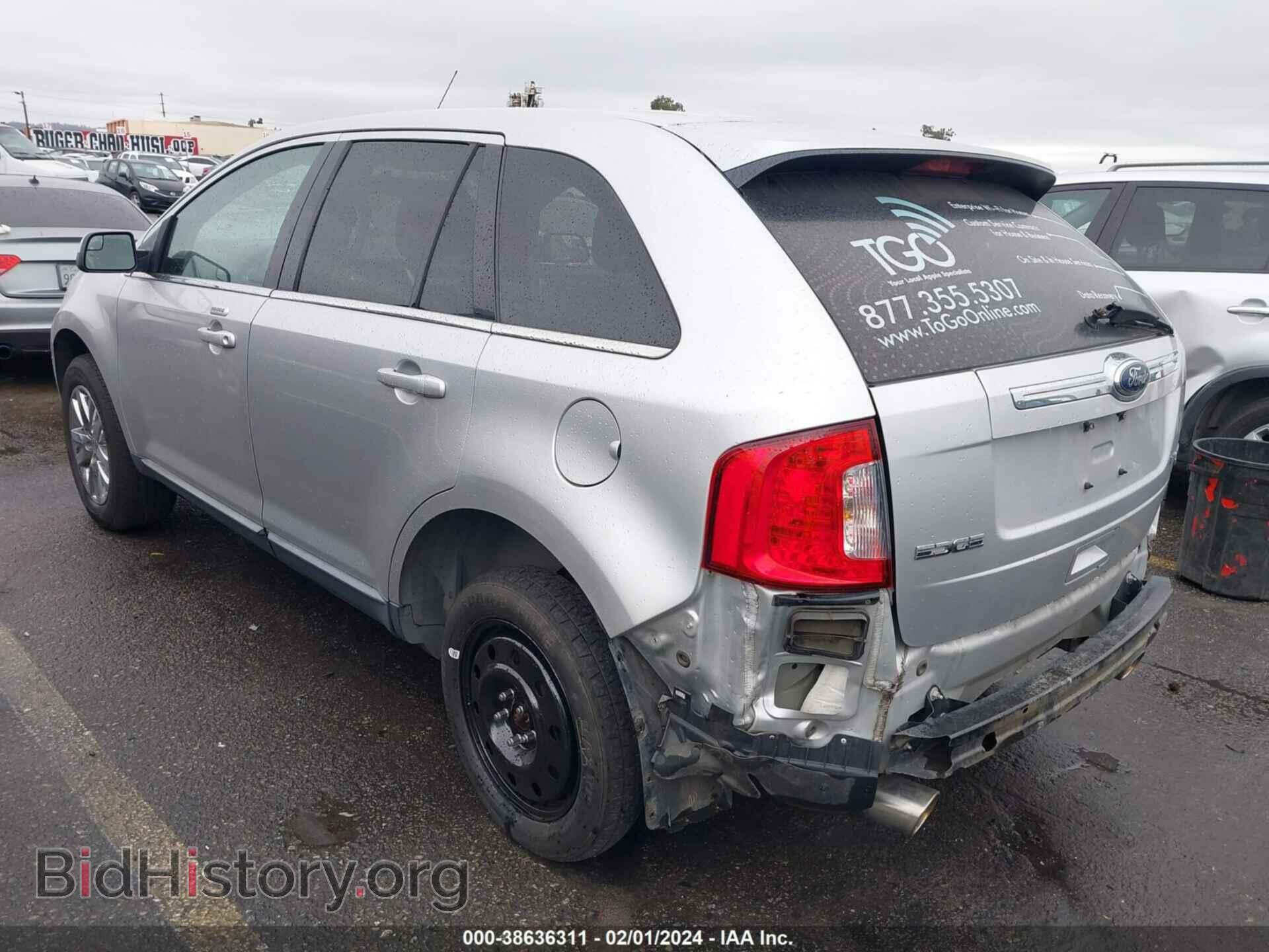 2014 FORD EDGE - VIN: 2FMDK4KC3EBA19766 - Фото 3