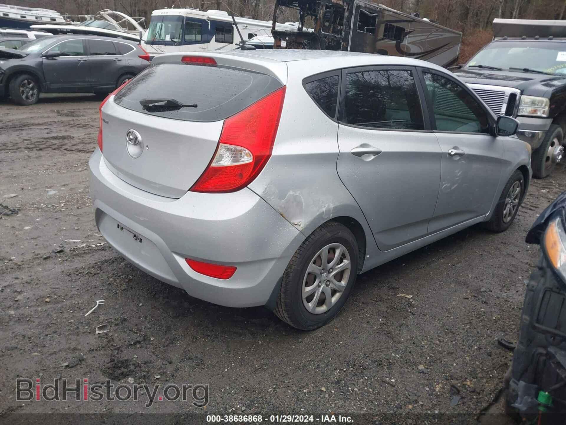 2012 HYUNDAI ACCENT - VIN: KMHCT5AE2CU049754 - Фото 4